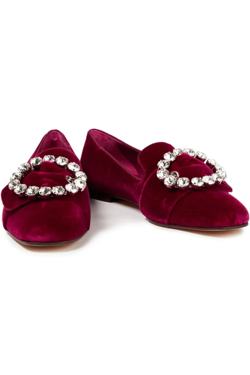 Dolce & Gabbana Jackie Crystal-Embellished Loafers