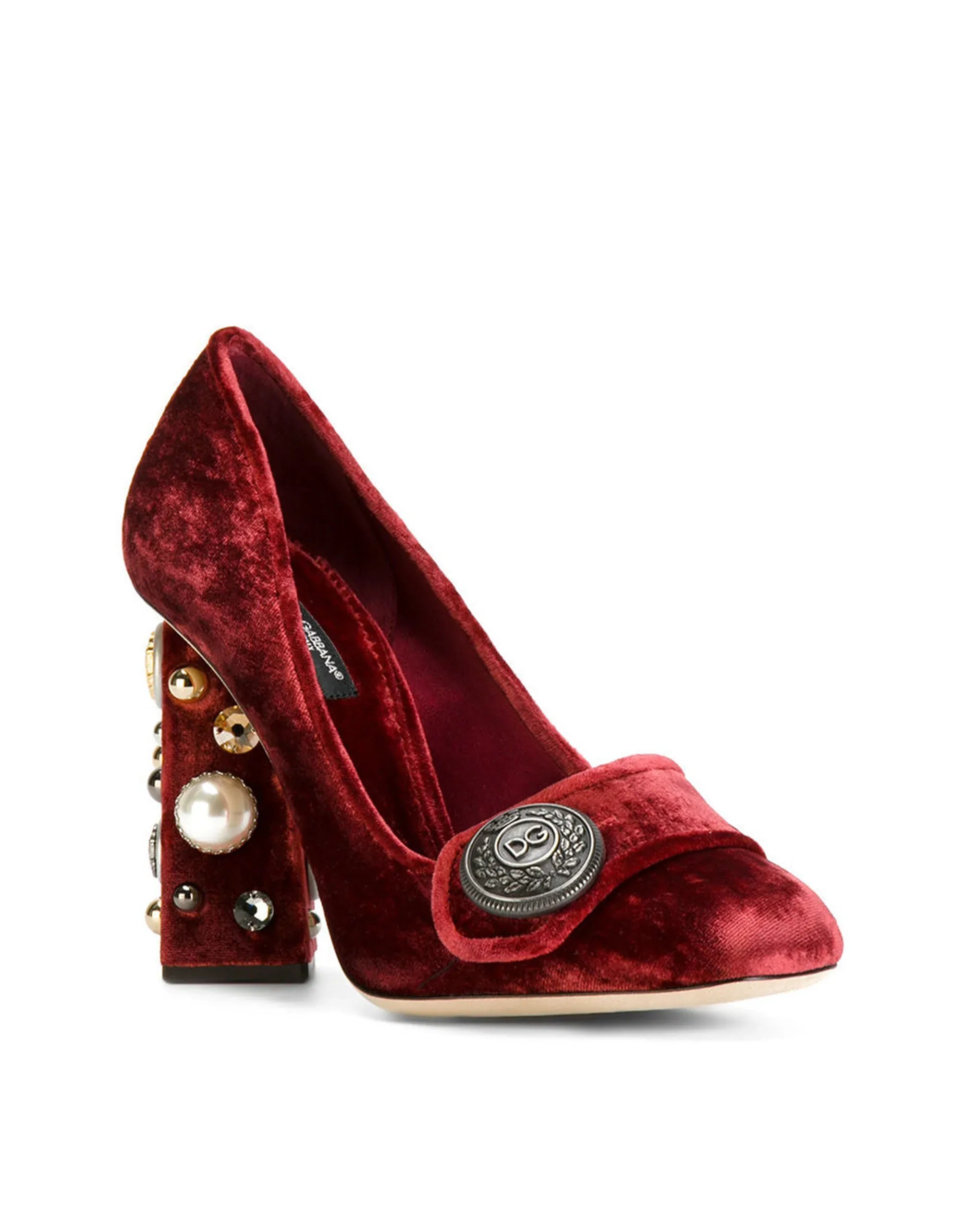 Dolce & Gabbana ジャッキー エンベリッシュド パンプス | Sendegaro JP