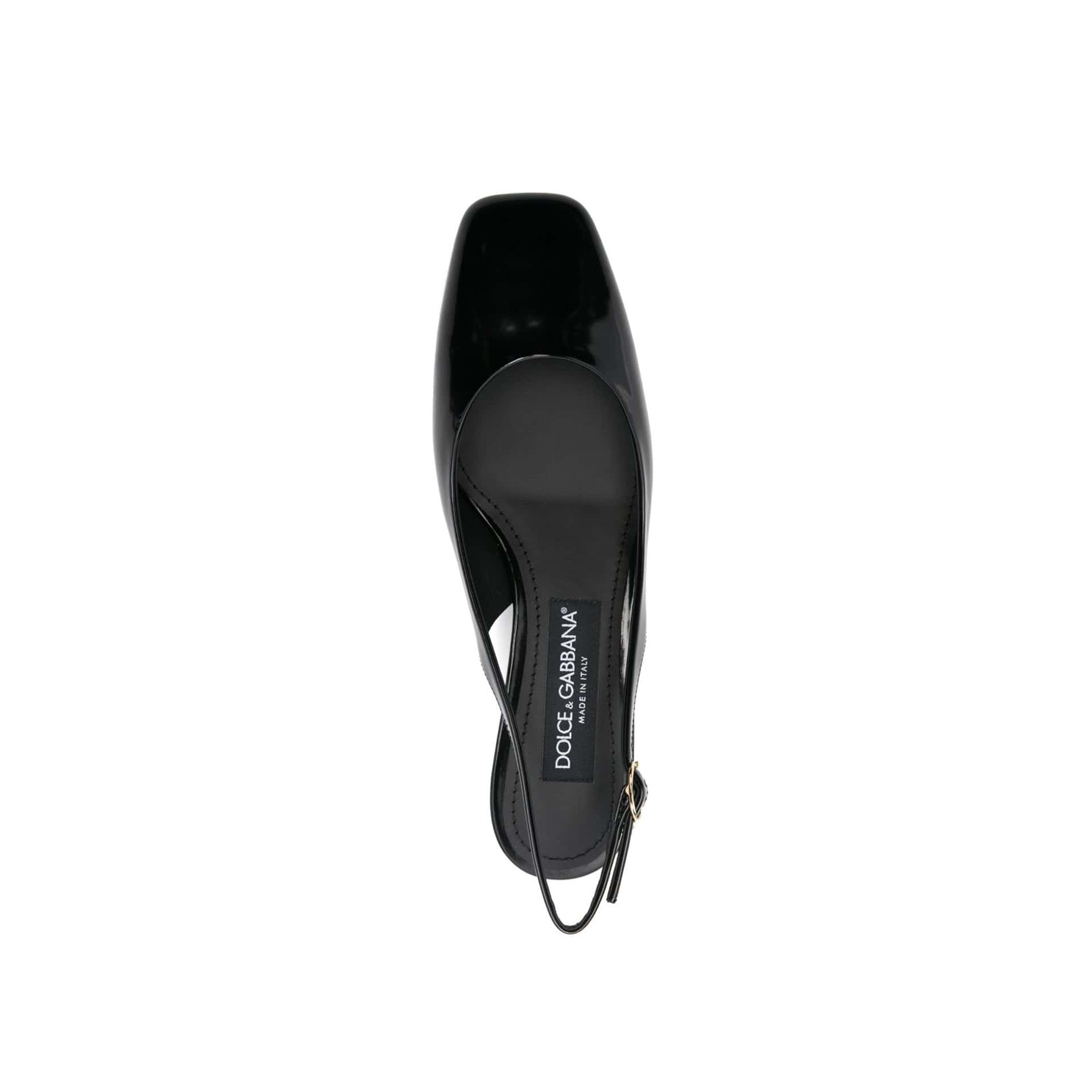 Dolce & Gabbana Jackie Patent Slingback Pumps