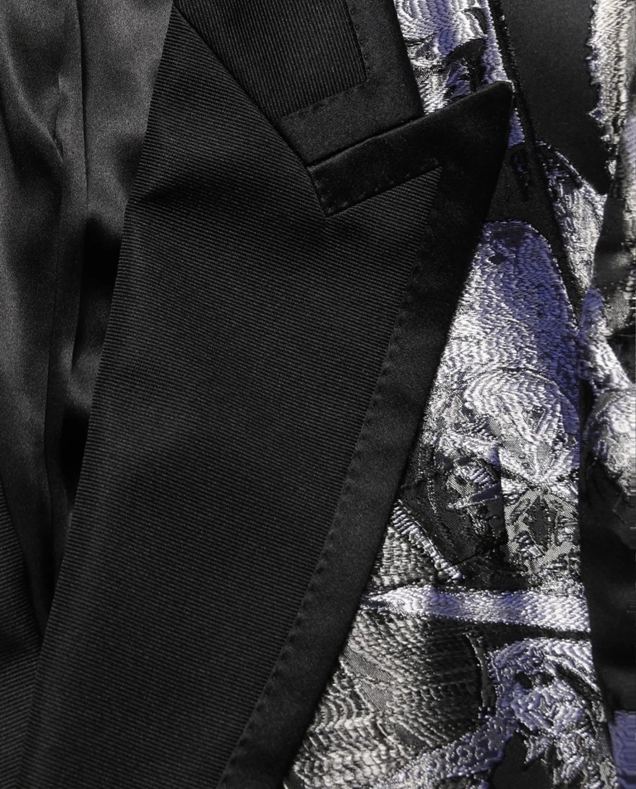 Dolce & Gabbana Jacquard Satin Lapel Suit | Sendegaro JP