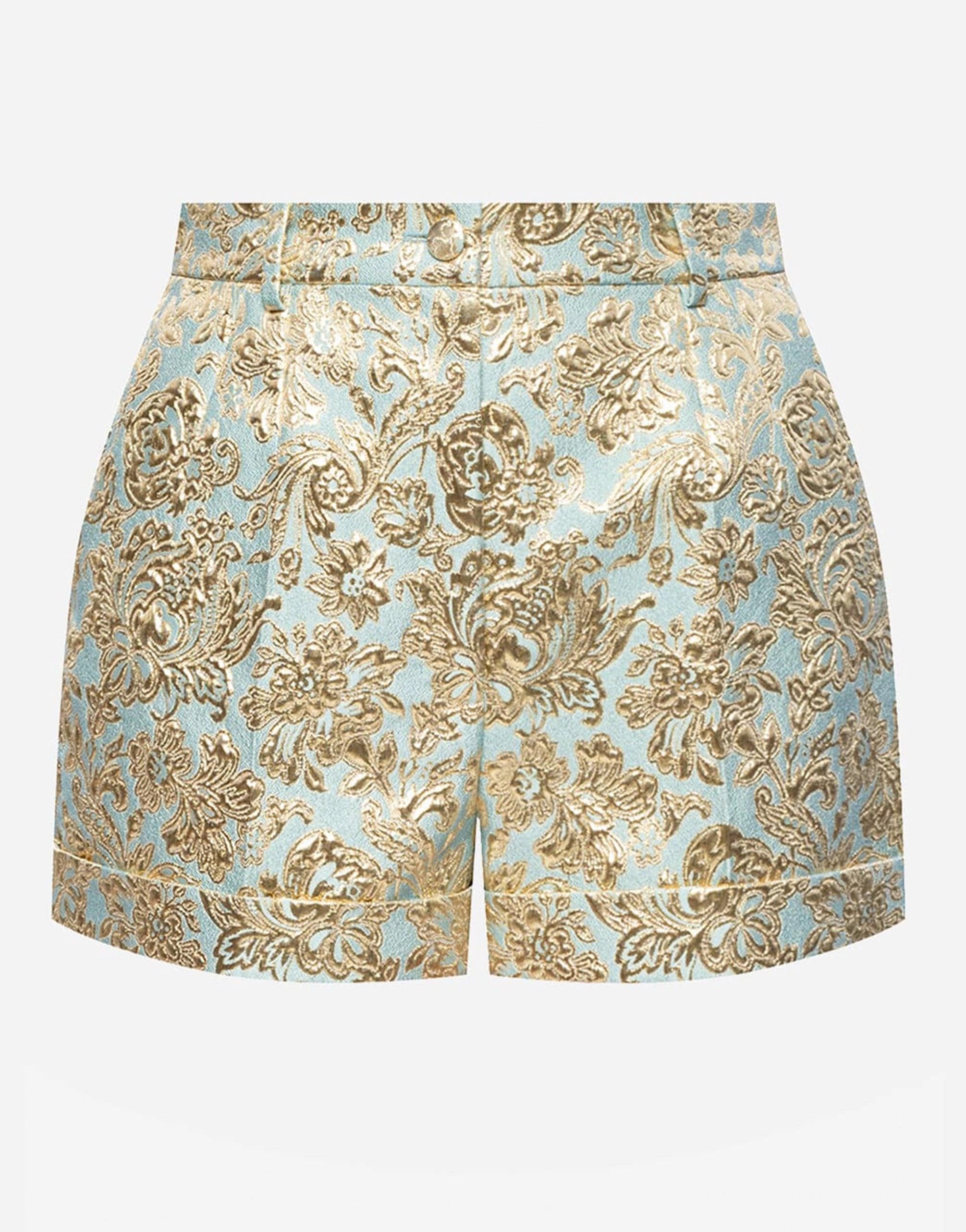 Dolce & Gabbana Jacquard Shantung Shorts