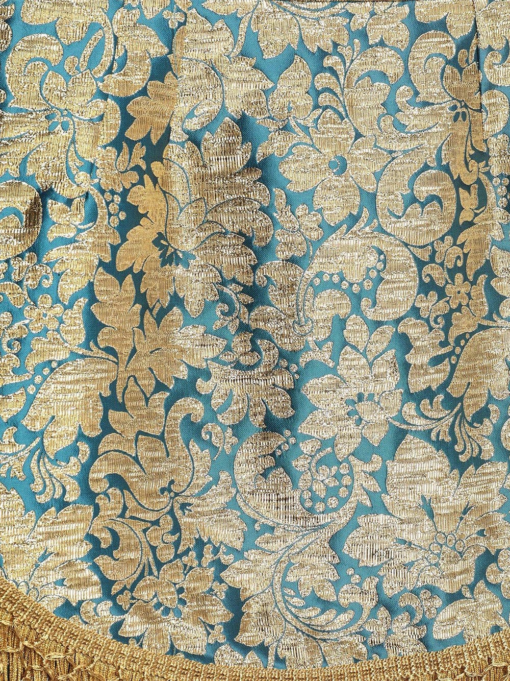 Dolce & Gabbana Jacquard Tassel Skirt