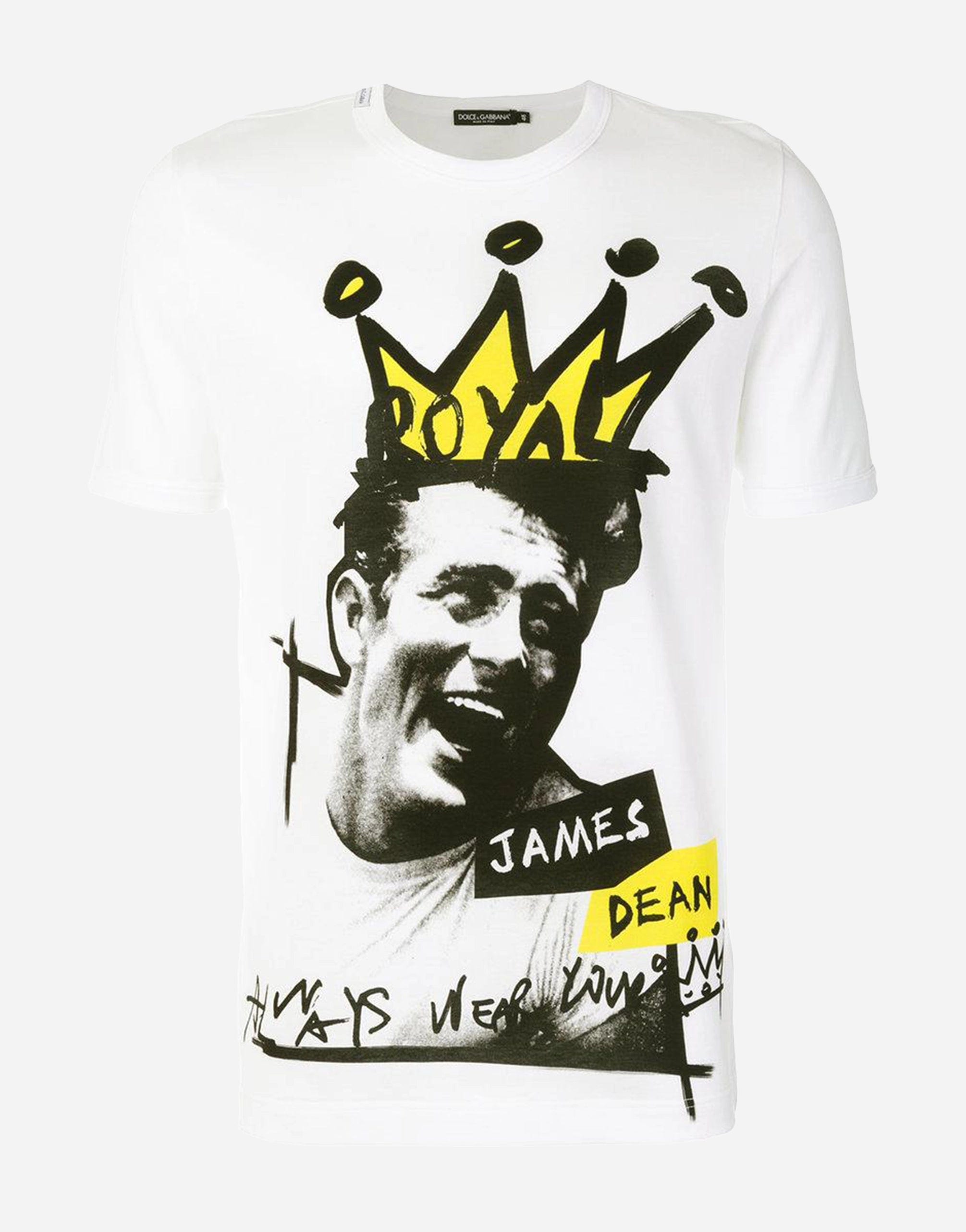 Dolce & Gabbana Jame Dean Printed Cotton T-shirt