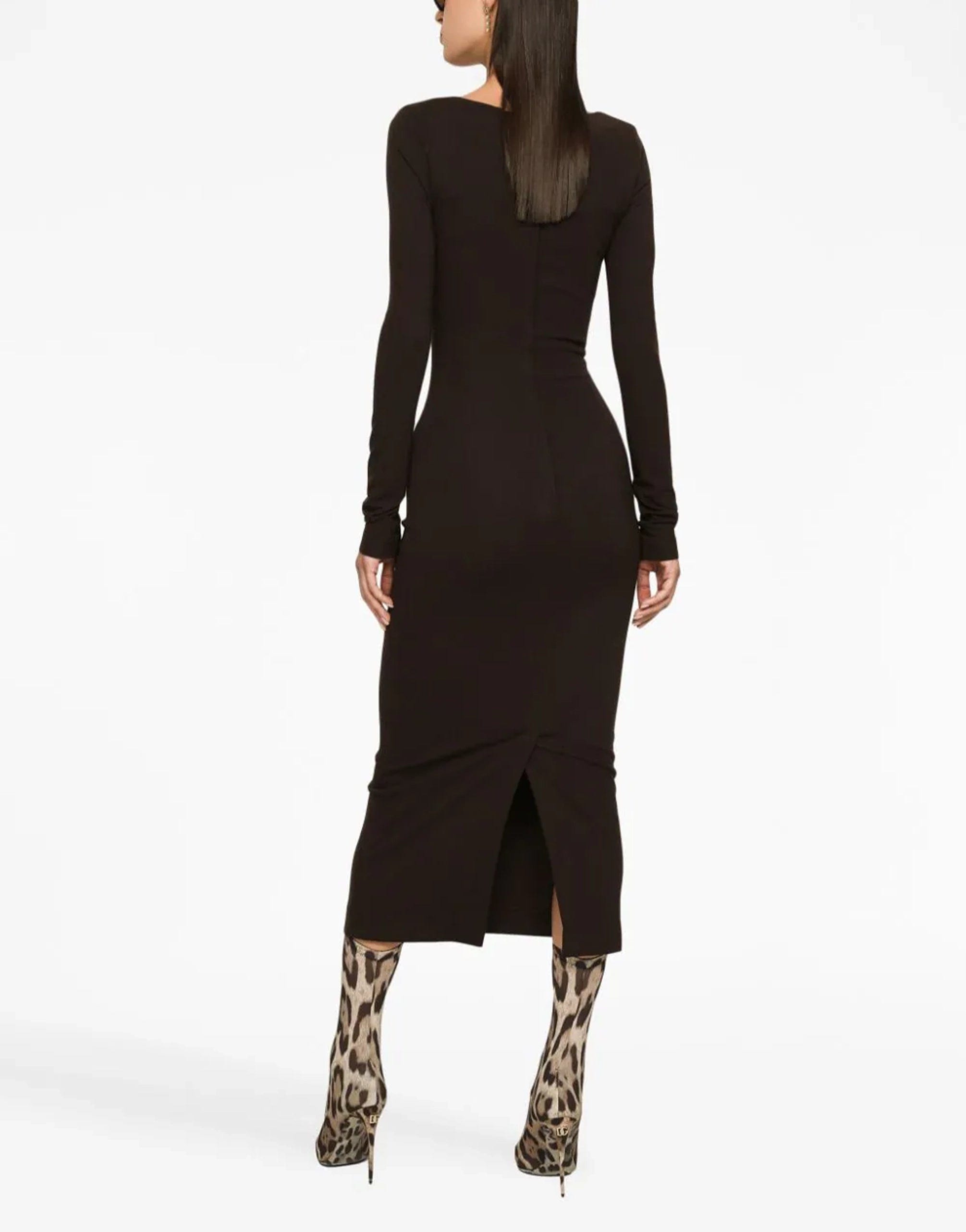 Dolce & Gabbana Jersey Midi Dress