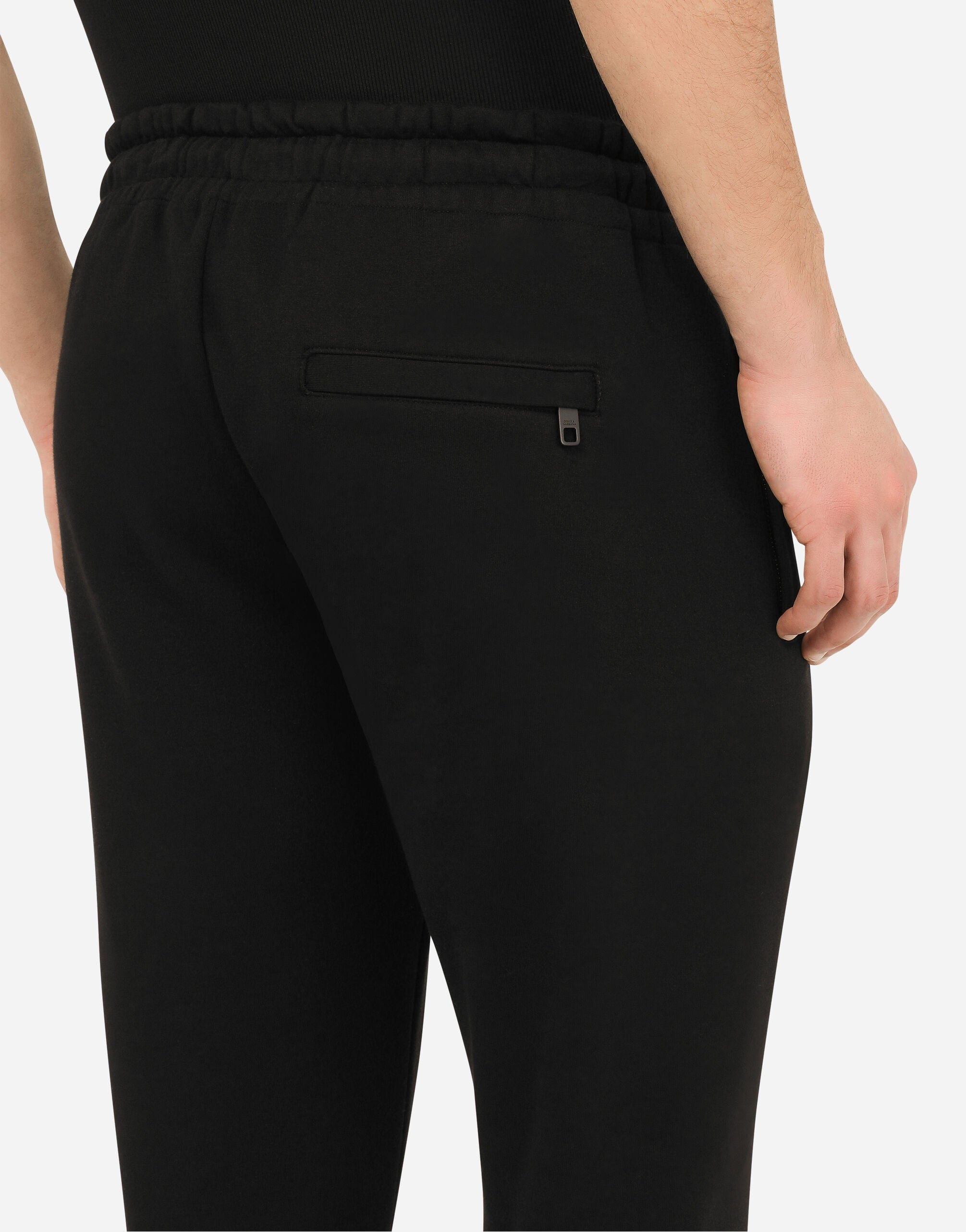 Pantalon de jogging avec patch de DG 3D caoutchouté