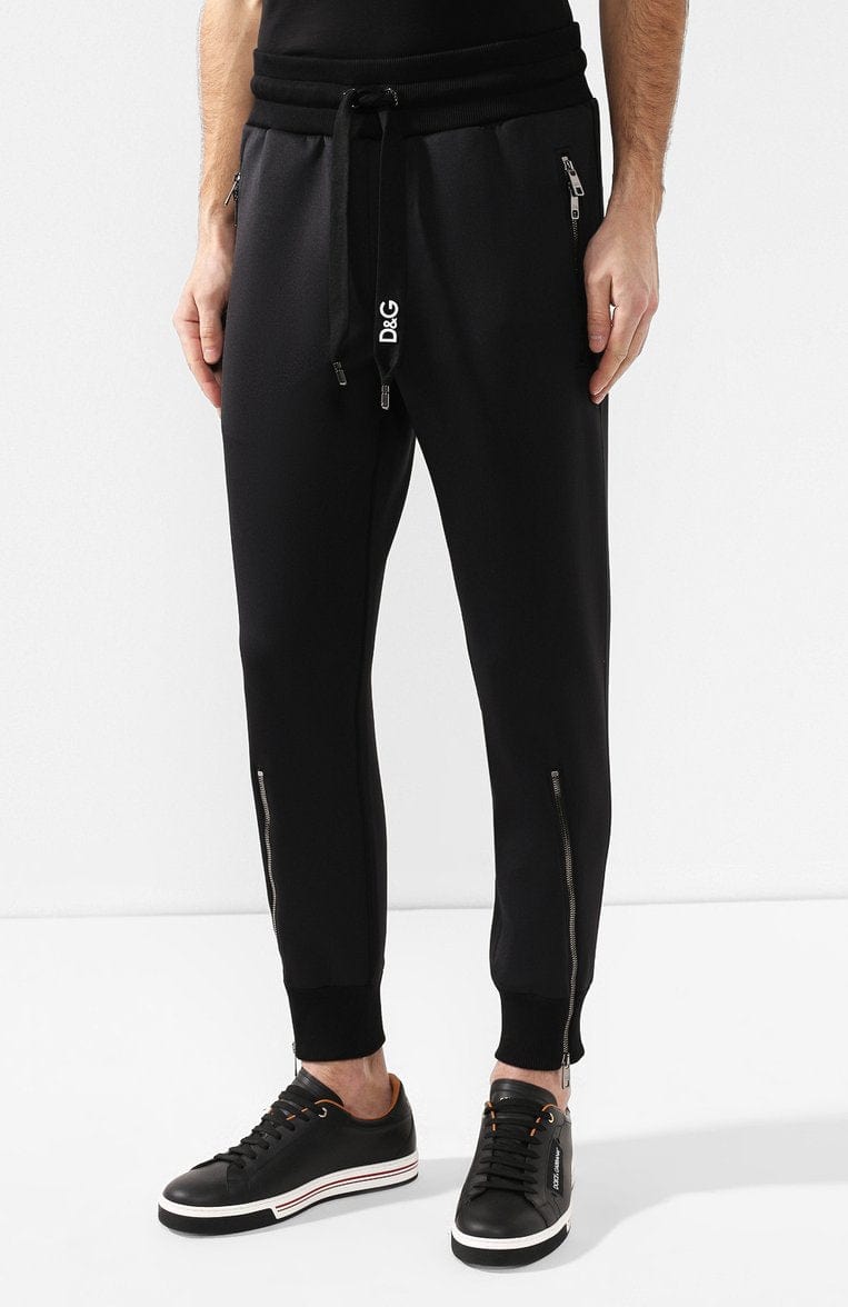 Dolce & Gabbana Jogging Track Pants with Zip Details