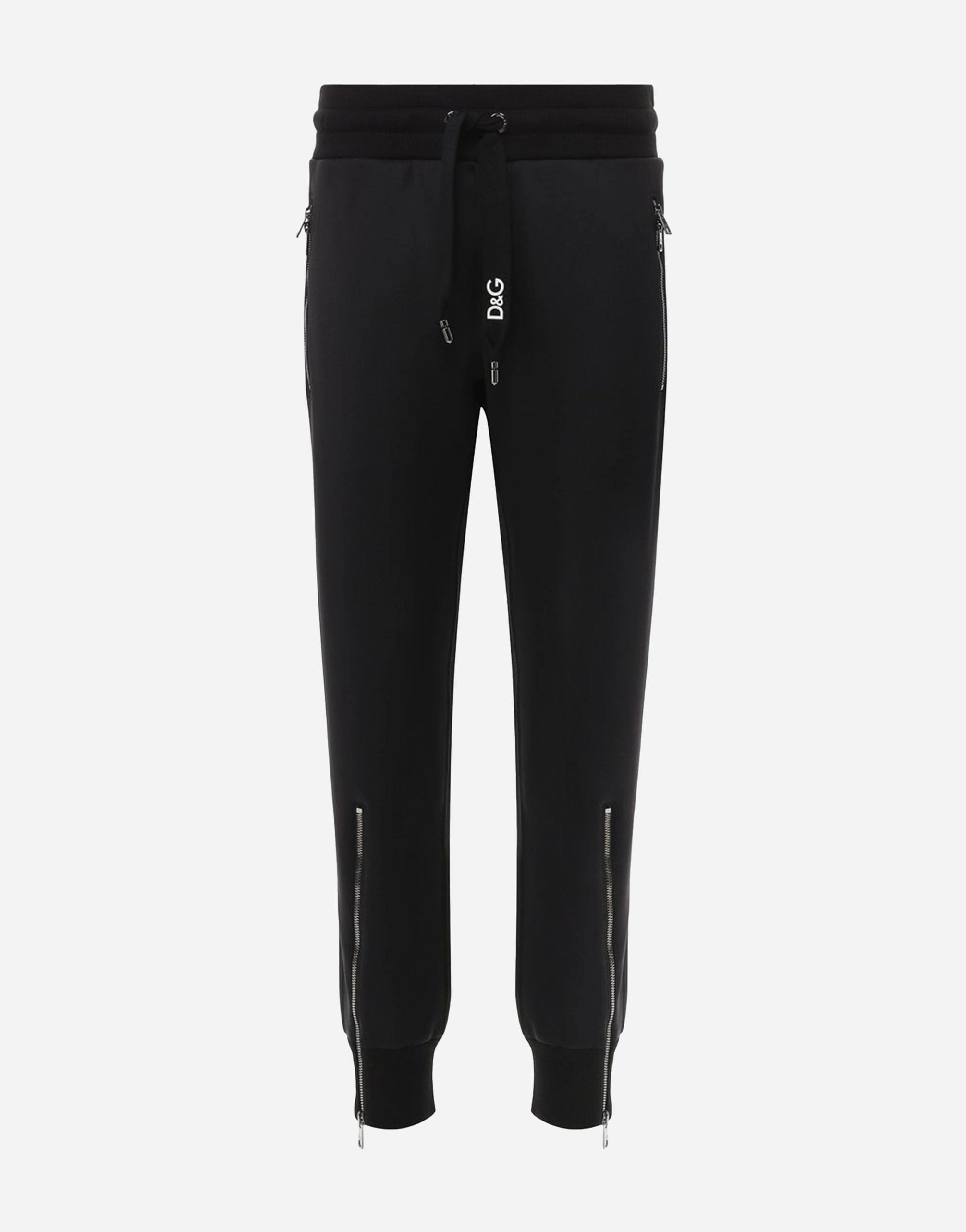 Dolce & Gabbana Jogging Track Pants with Zip Details