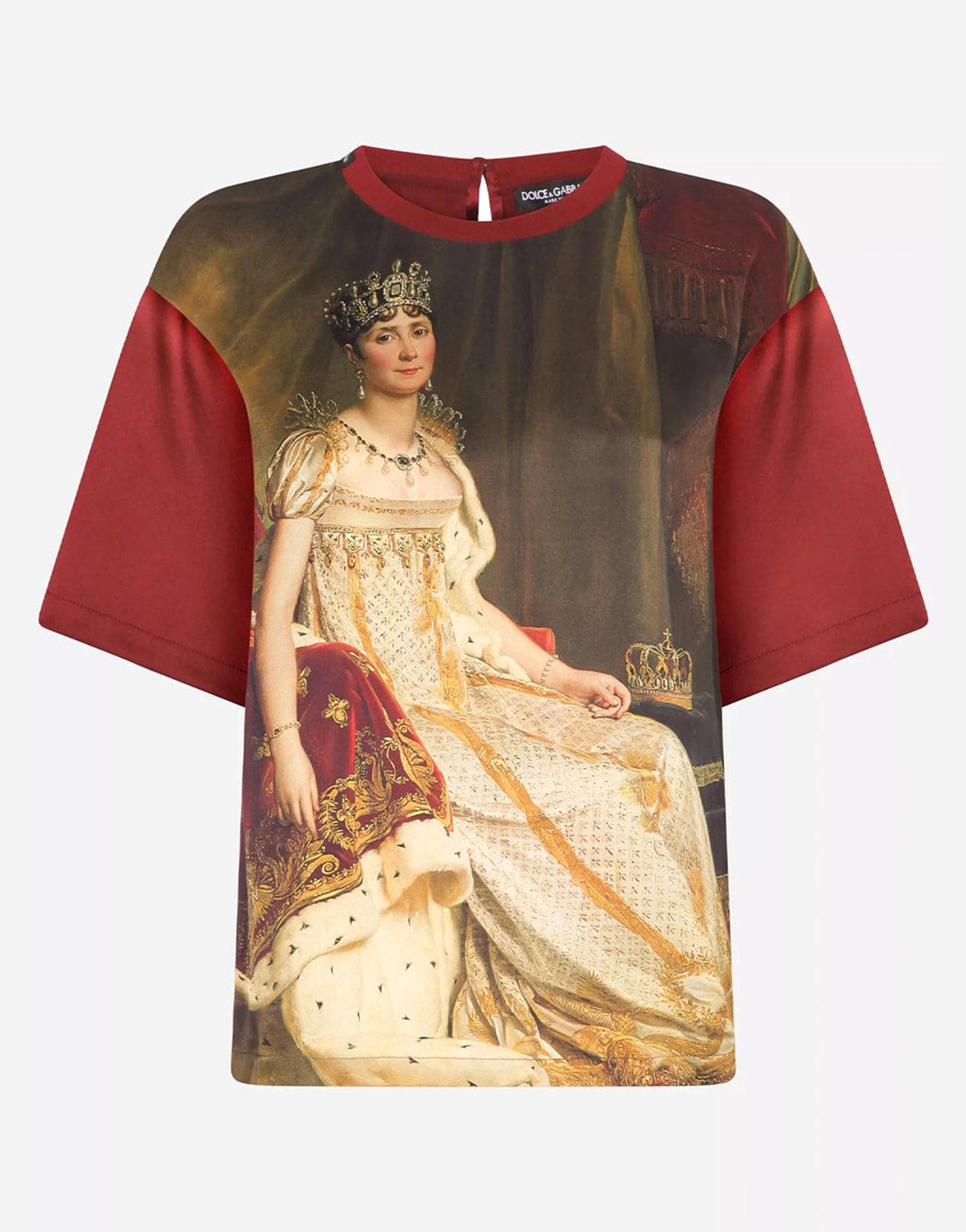 Dolce & Gabbana Josephine Bonaparte Print T-Shirt