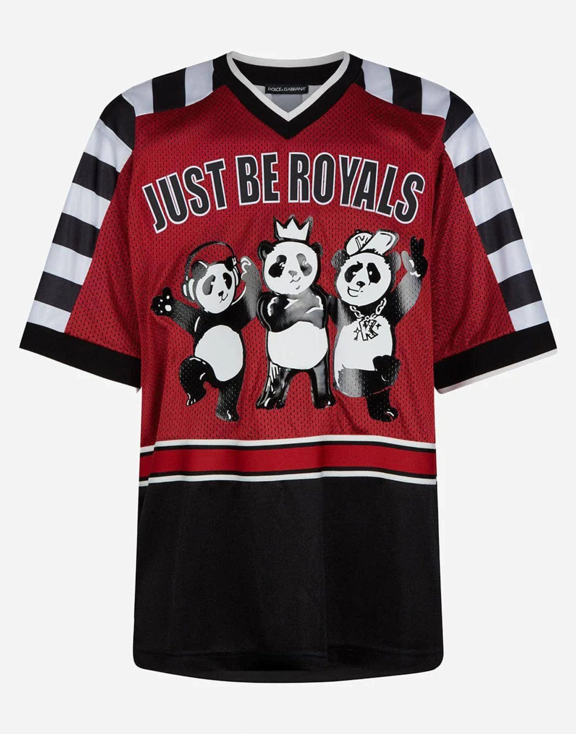 Dolce & Gabbana Just Be Royals Panda Oversized T-Shirt