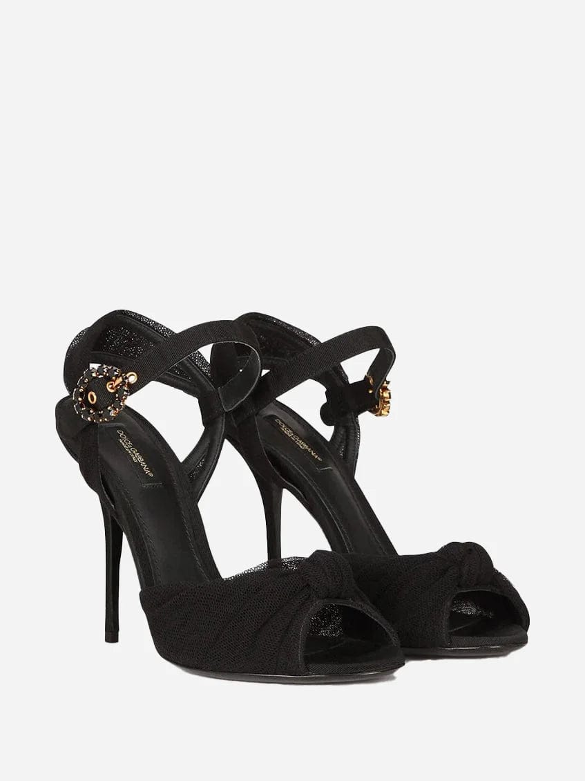 Dolce & Gabbana Keira Knotted Detail Sandals