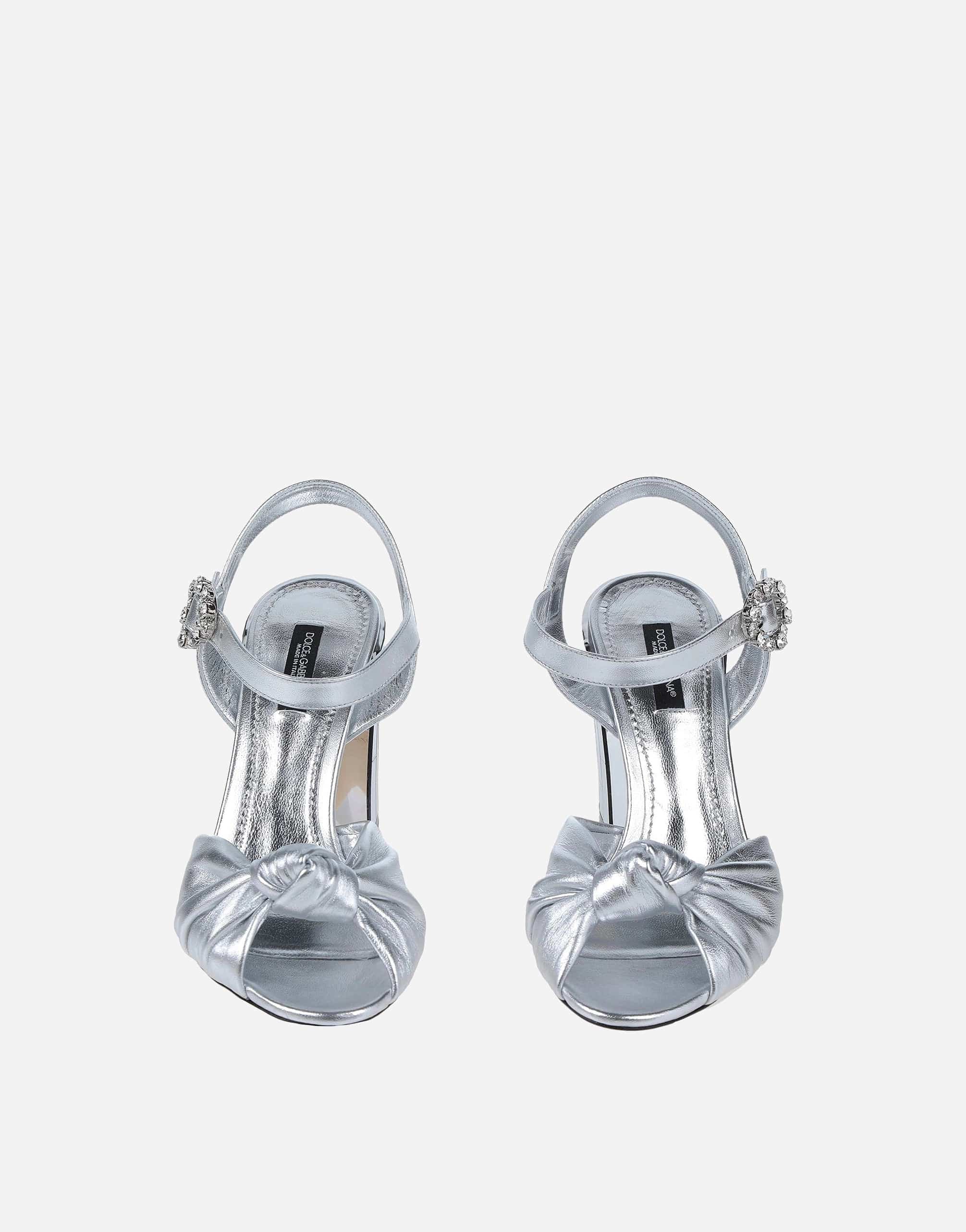 Dolce & Gabbana Keira Laminated Sandals