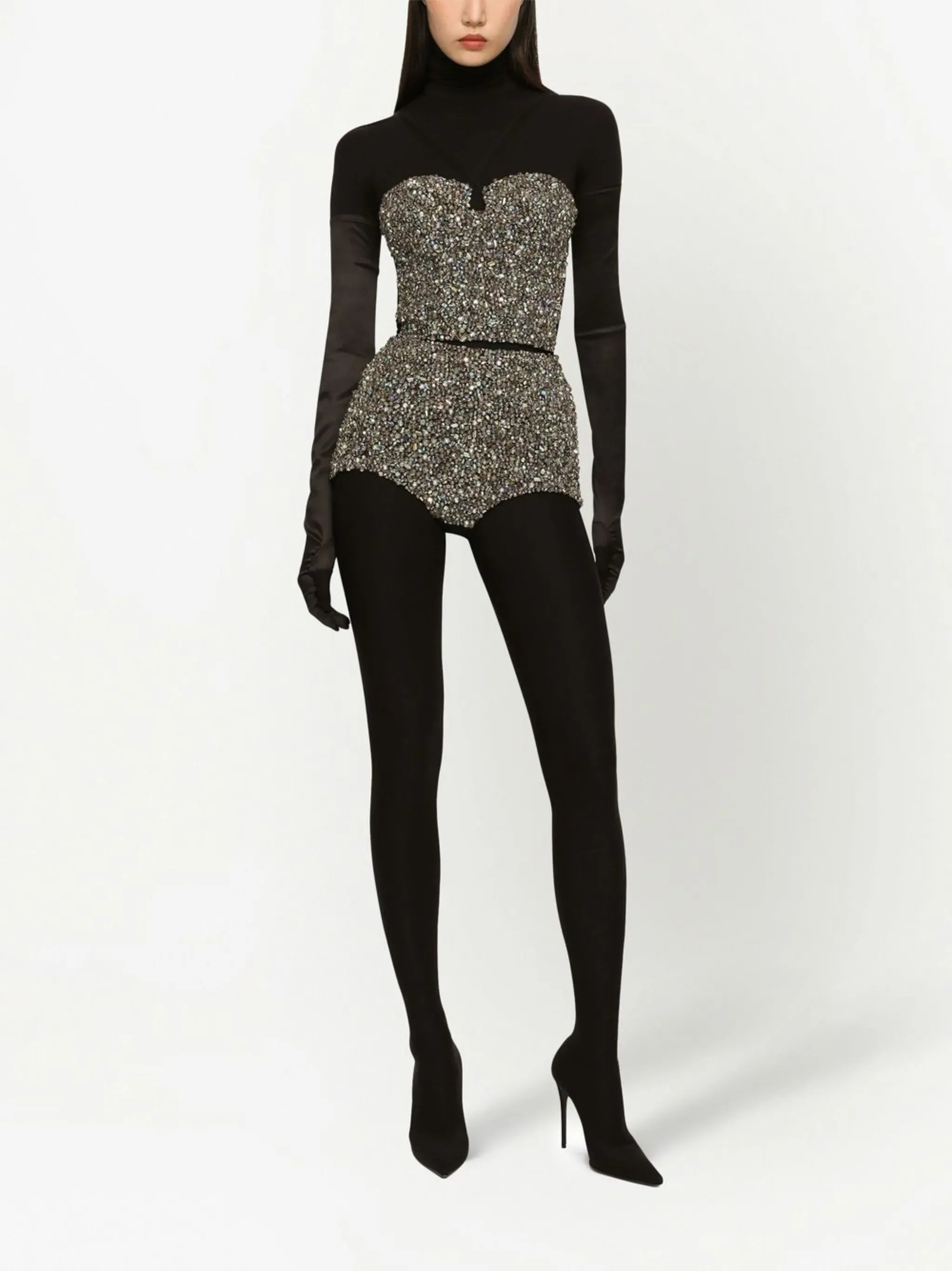 Dolce & Gabbana Dolce & Gabbana KIM DOLCE&GABBANA High-Waisted Embellished Panties