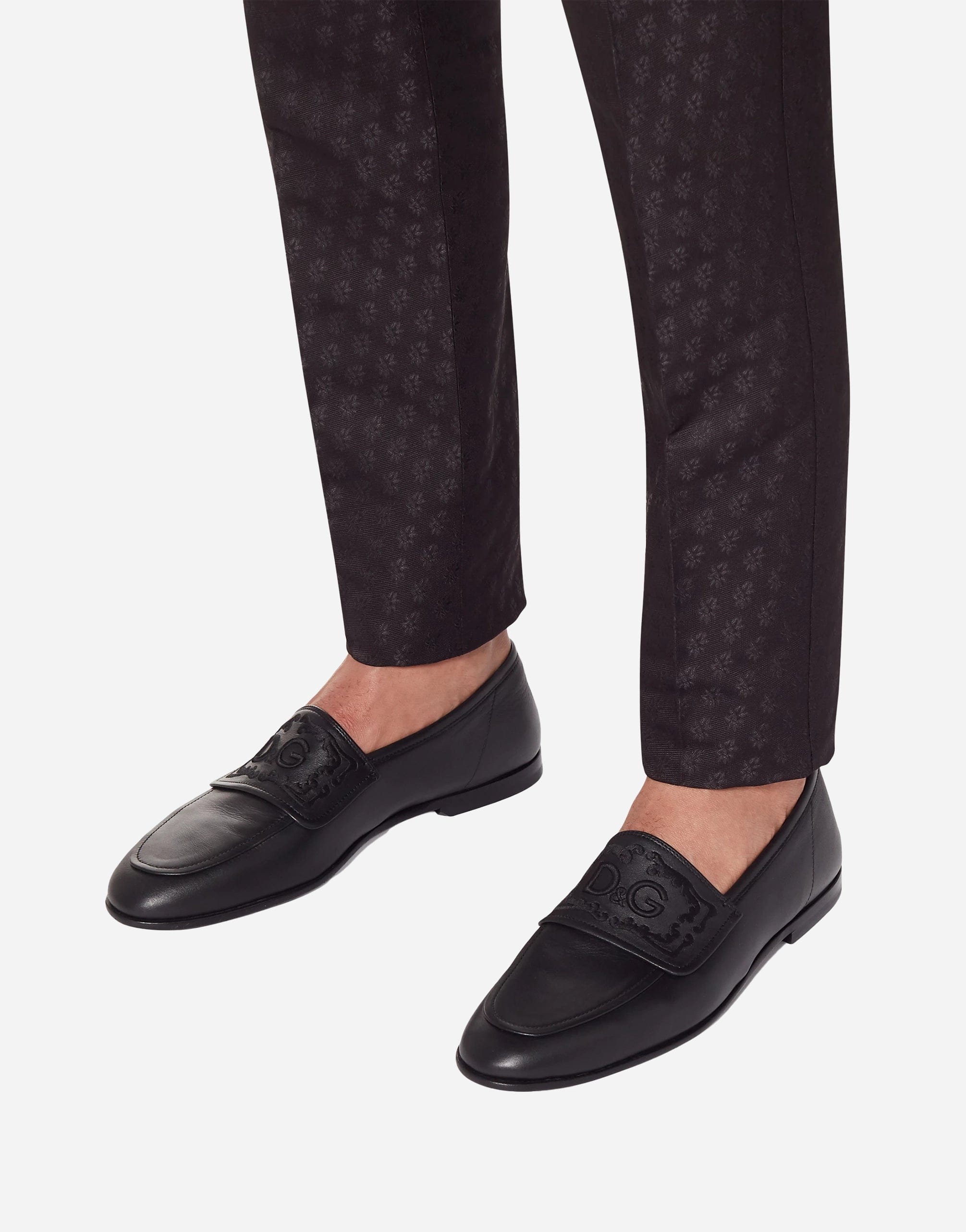 Dolce & Gabbana King City Leather Loafers