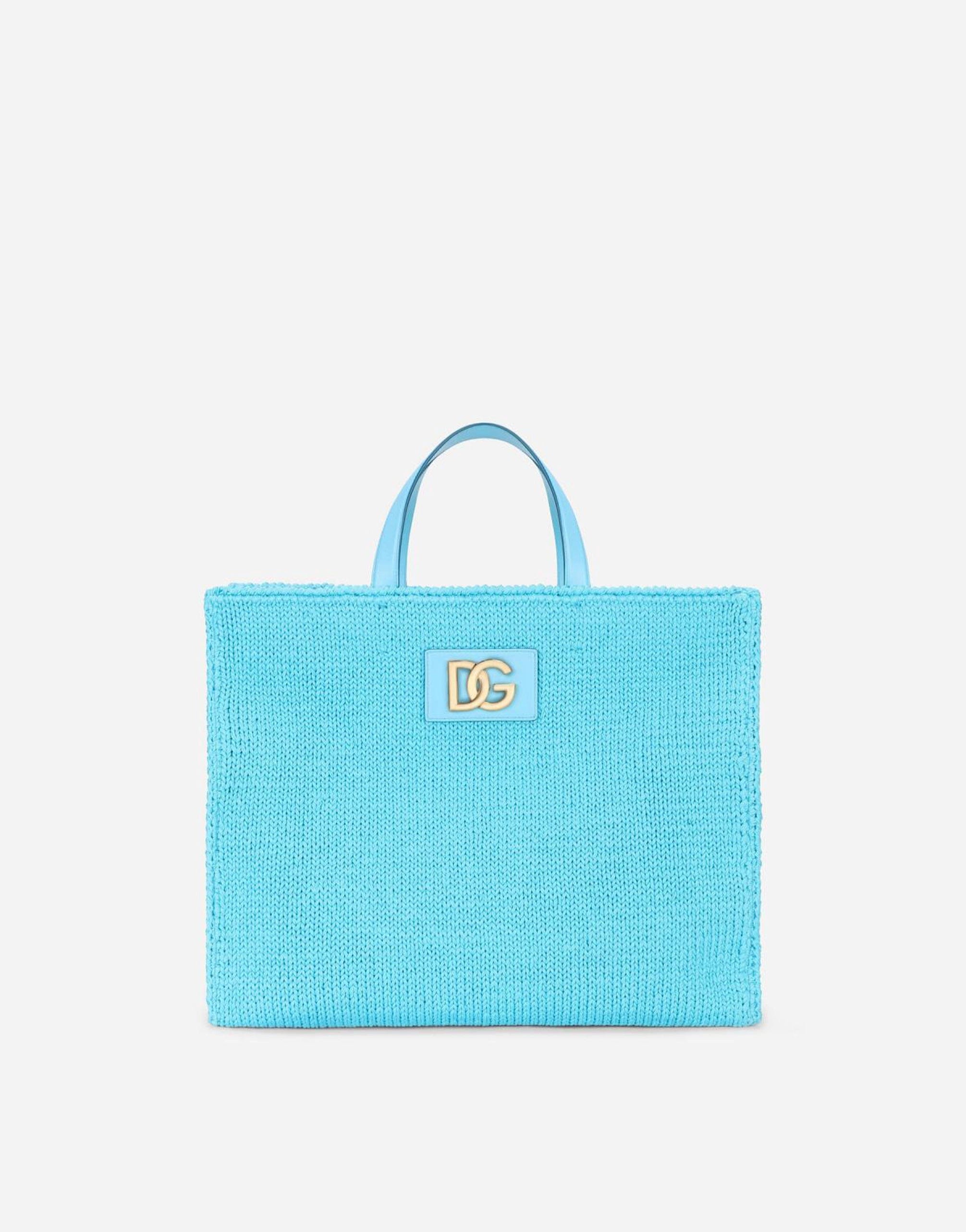 Dolce & Gabbana Knit Large Beatrice Tote