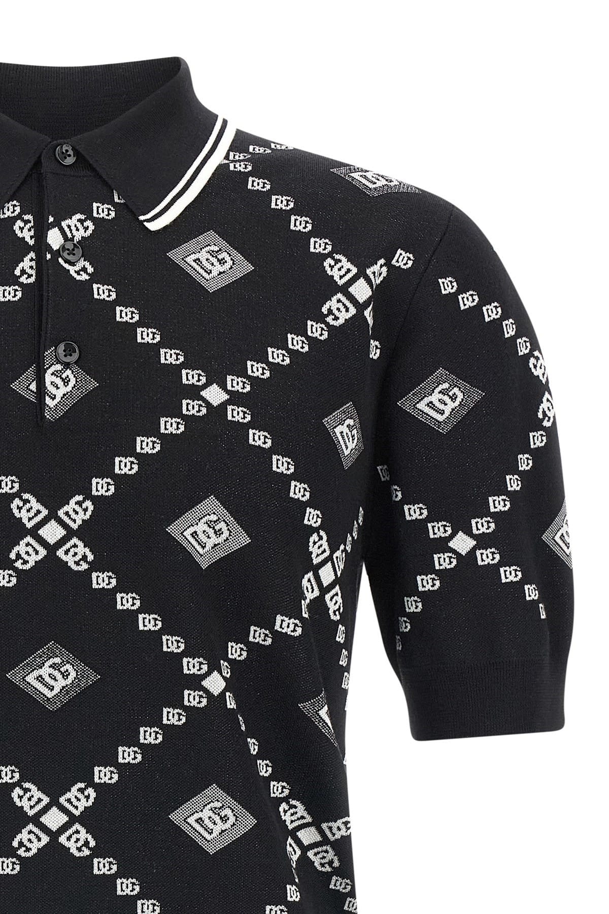 Dolce & Gabbana Dolce & Gabbana Knitted Polo Shirt