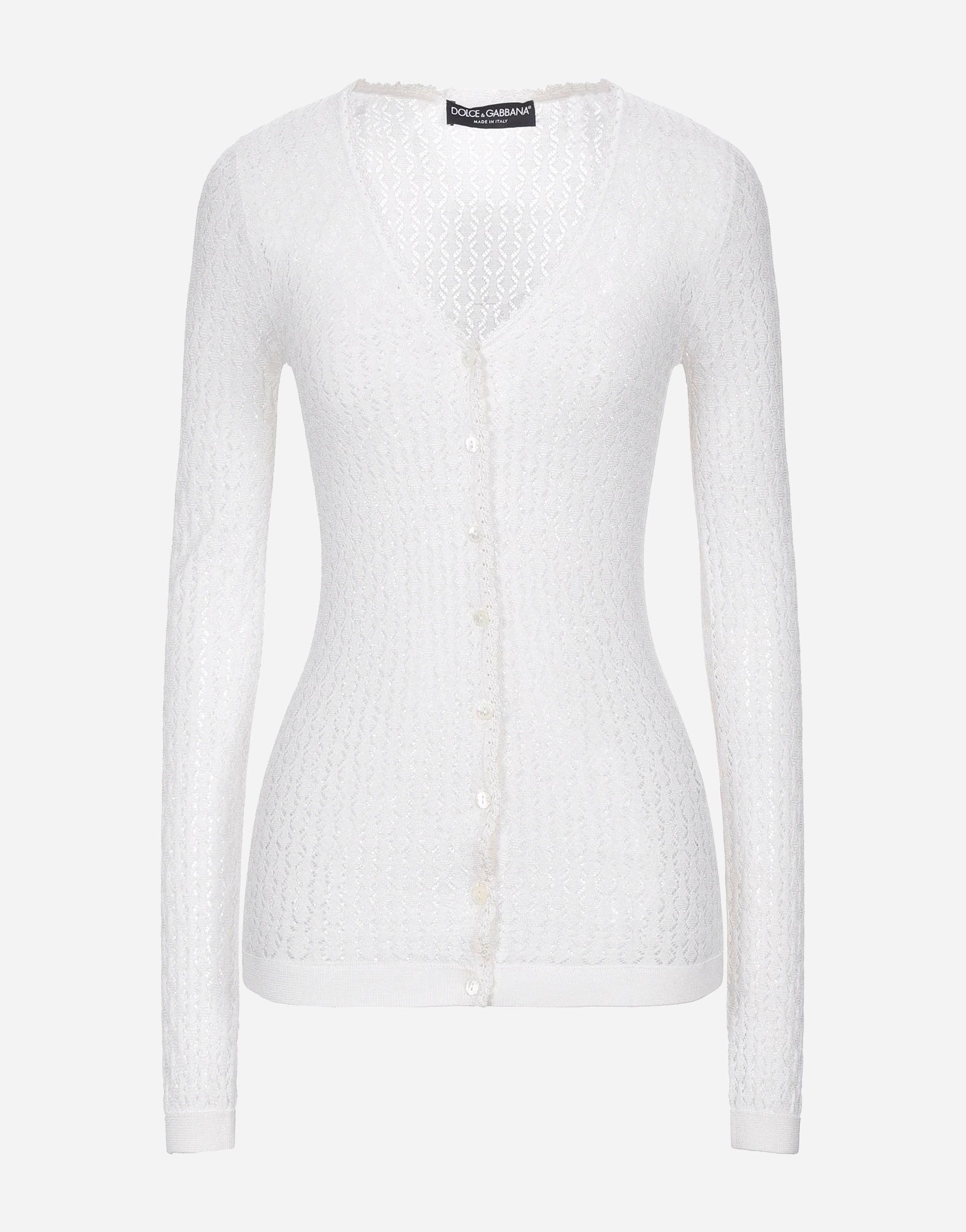 Dolce & Gabbana Knitted Silk Cardigan