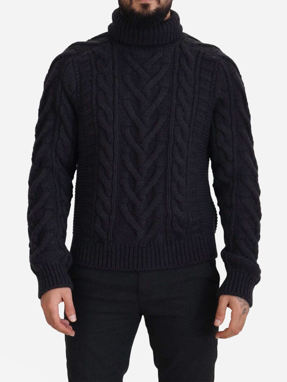 Dolce & Gabbana Knitted Turtleneck Sweater