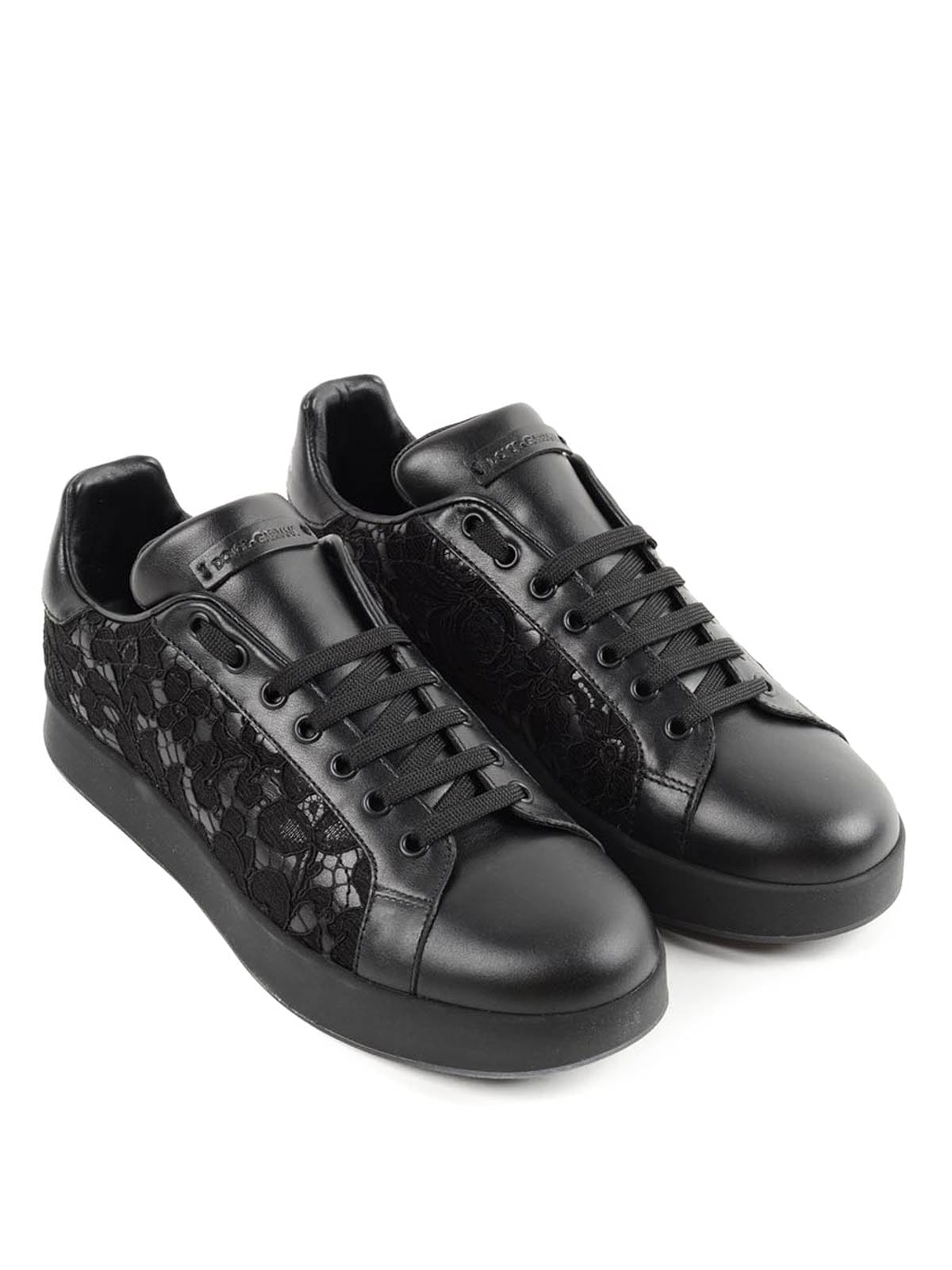 Dolce & Gabbana Lace Insert Sneakers