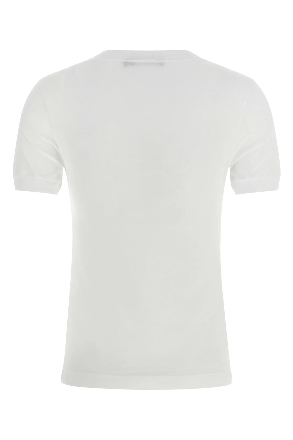 Dolce & Gabbana Dolce & Gabbana Lace Logo T-Shirt