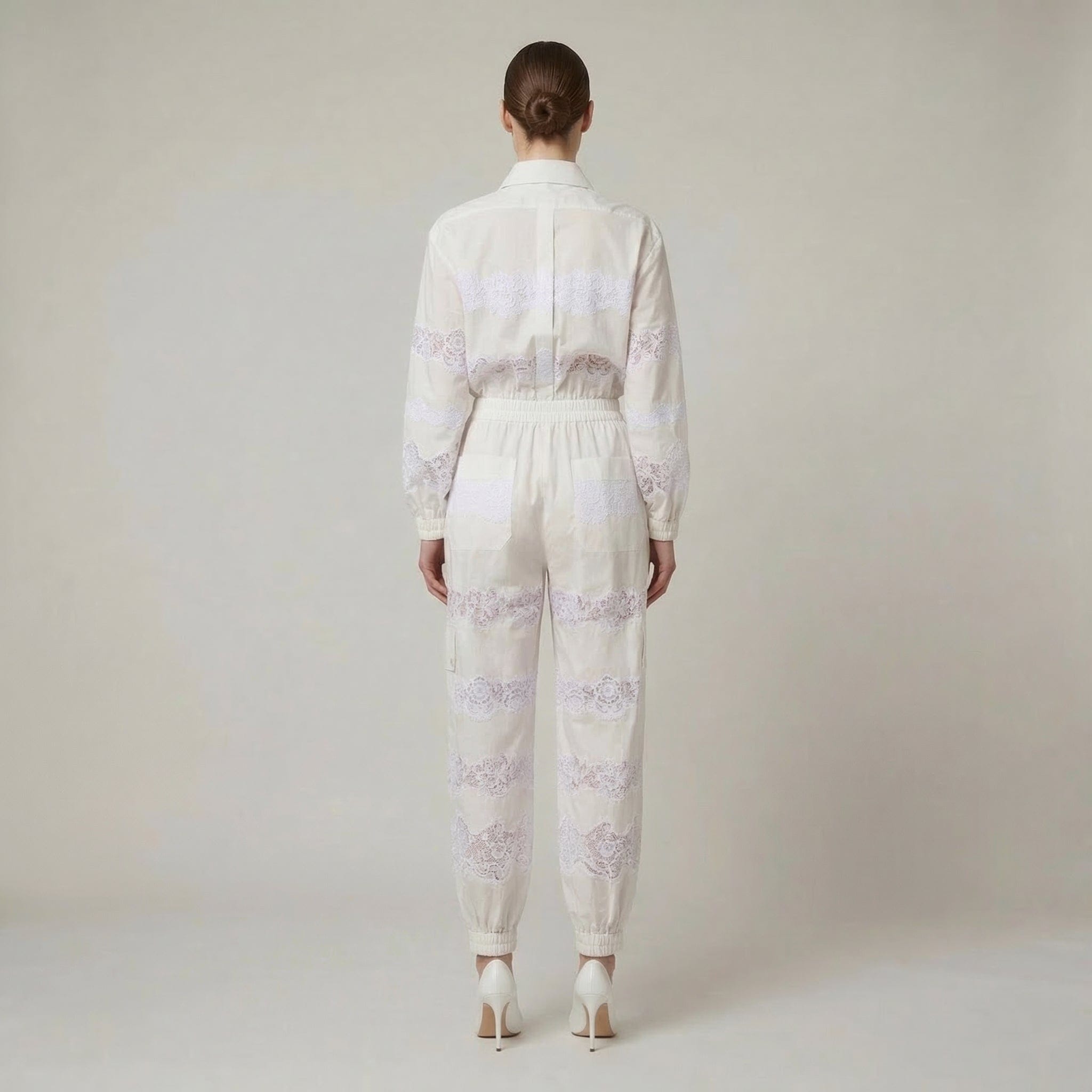 Dolce & Gabbana Lace Panelled Jumpsuit