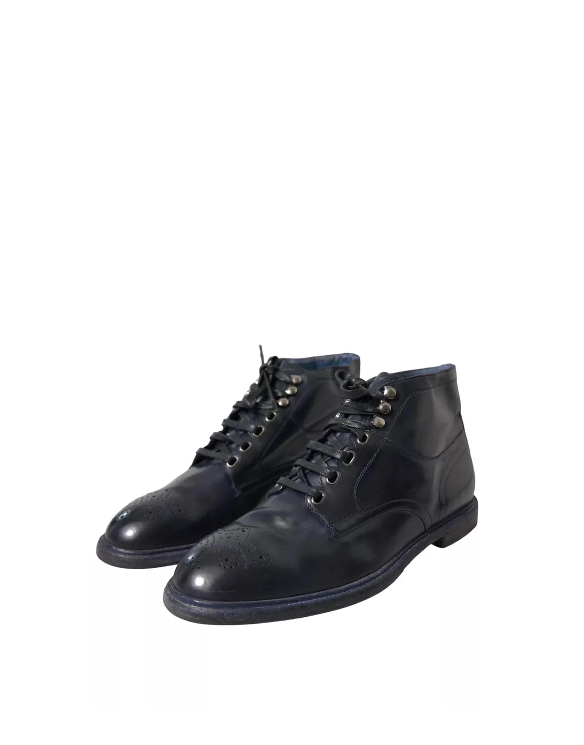 Dolce & Gabbana Lace Up Ankle Boots