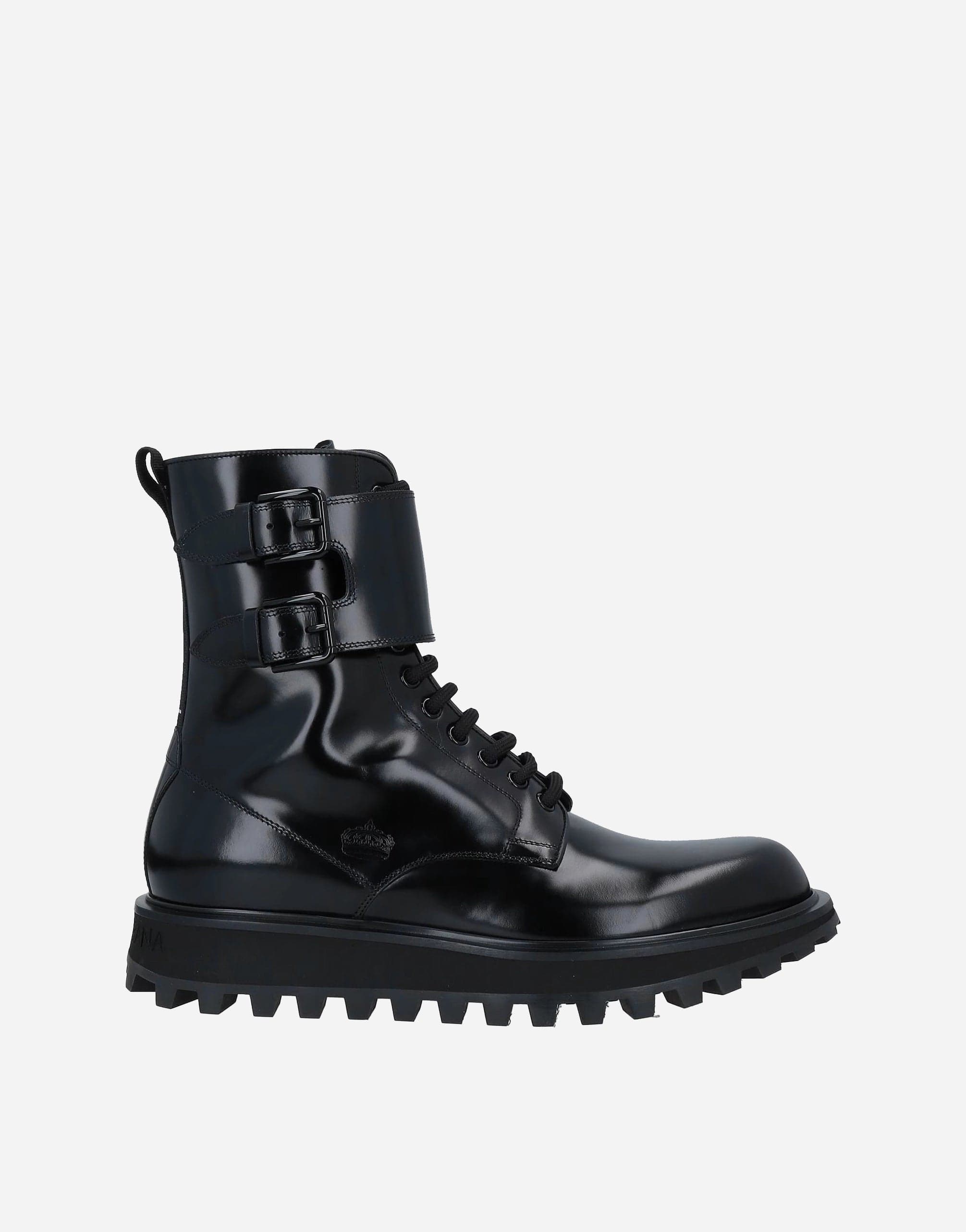 Dolce & Gabbana Lace-Up Boots