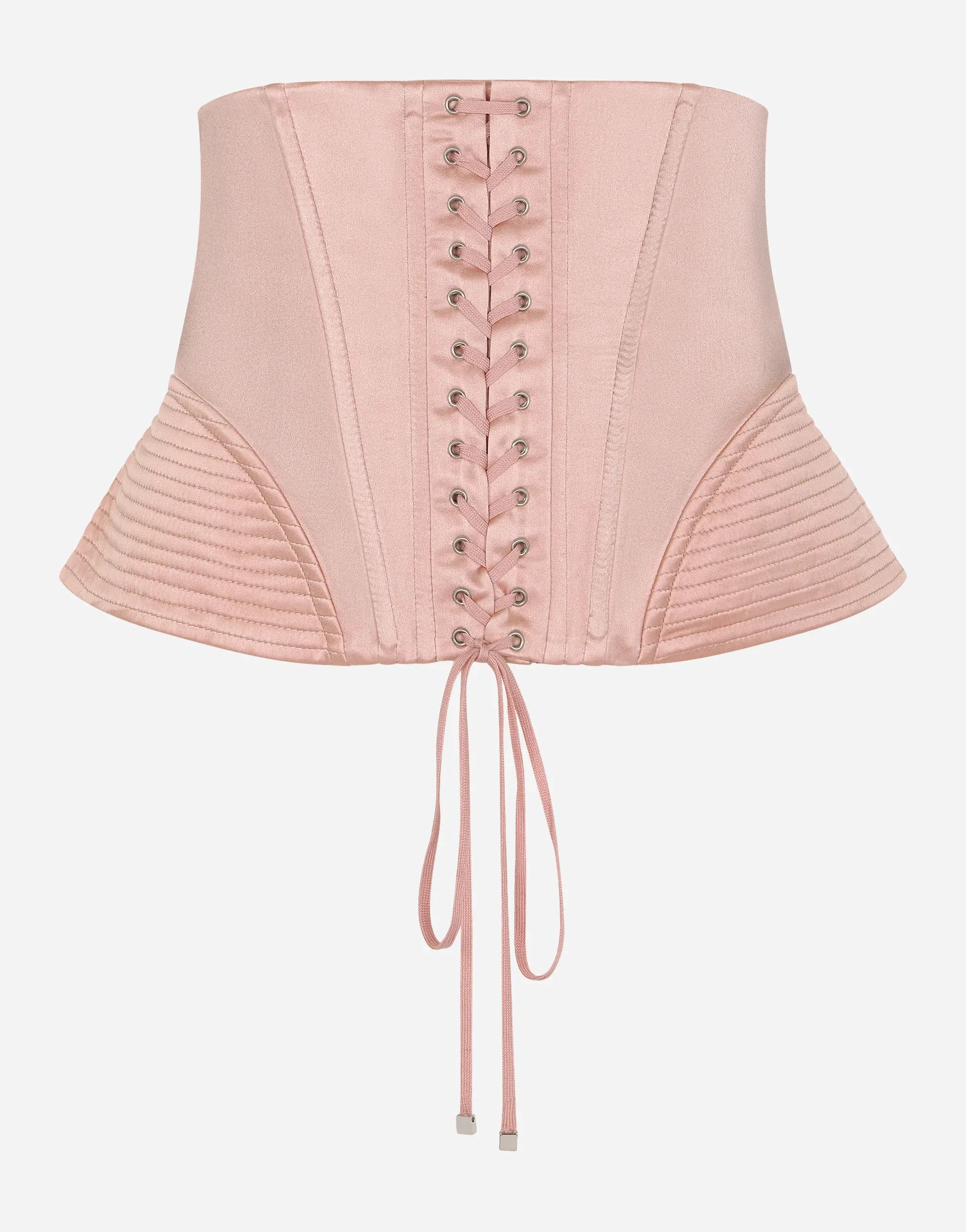 Dolce & Gabbana Lace-Up Corset Waist Belt
