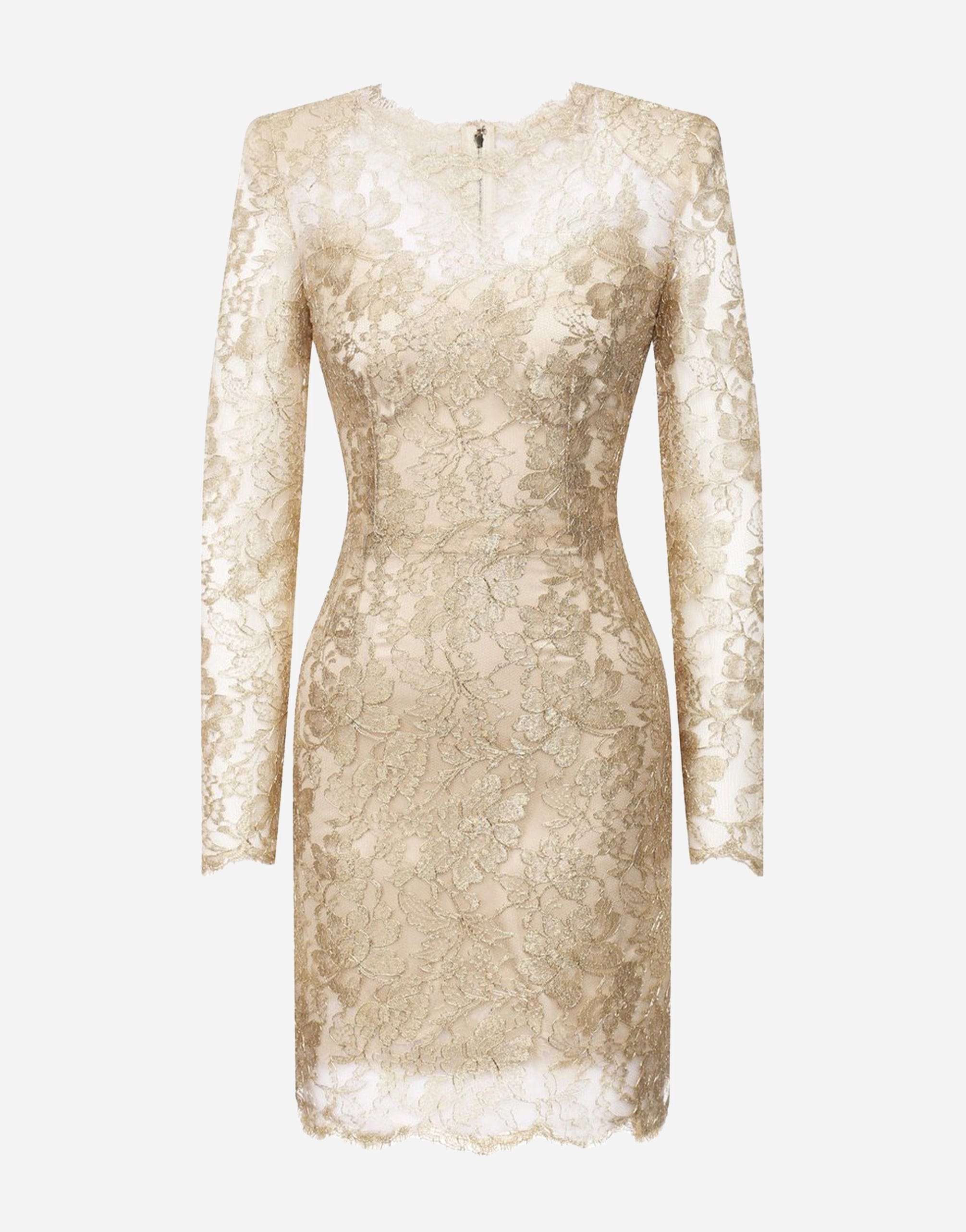 Lam Lace Longuette Dress Lam Lace Longuette Dress