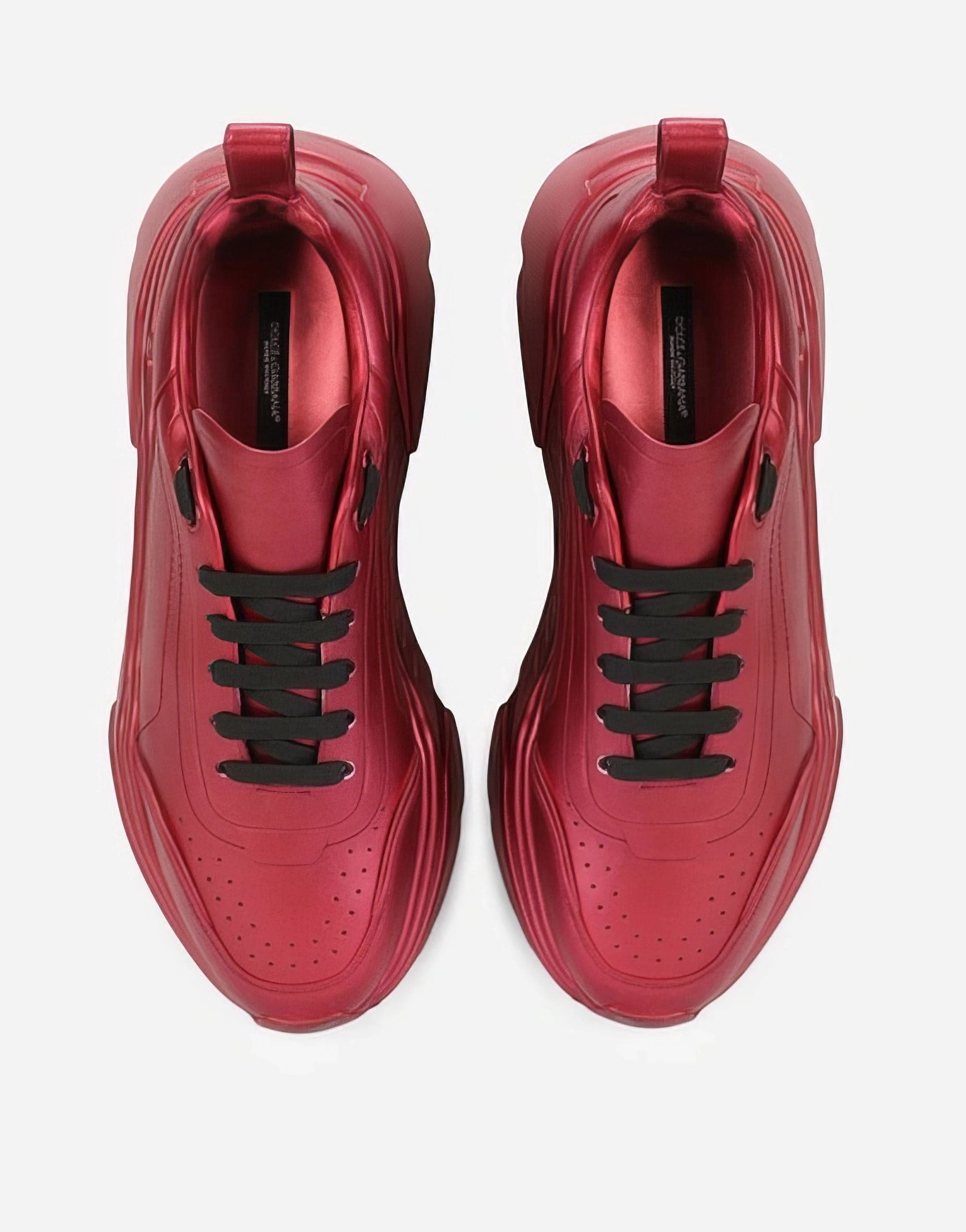 Dolce & Gabbana Laminated-Effect Daymaster Sneakers