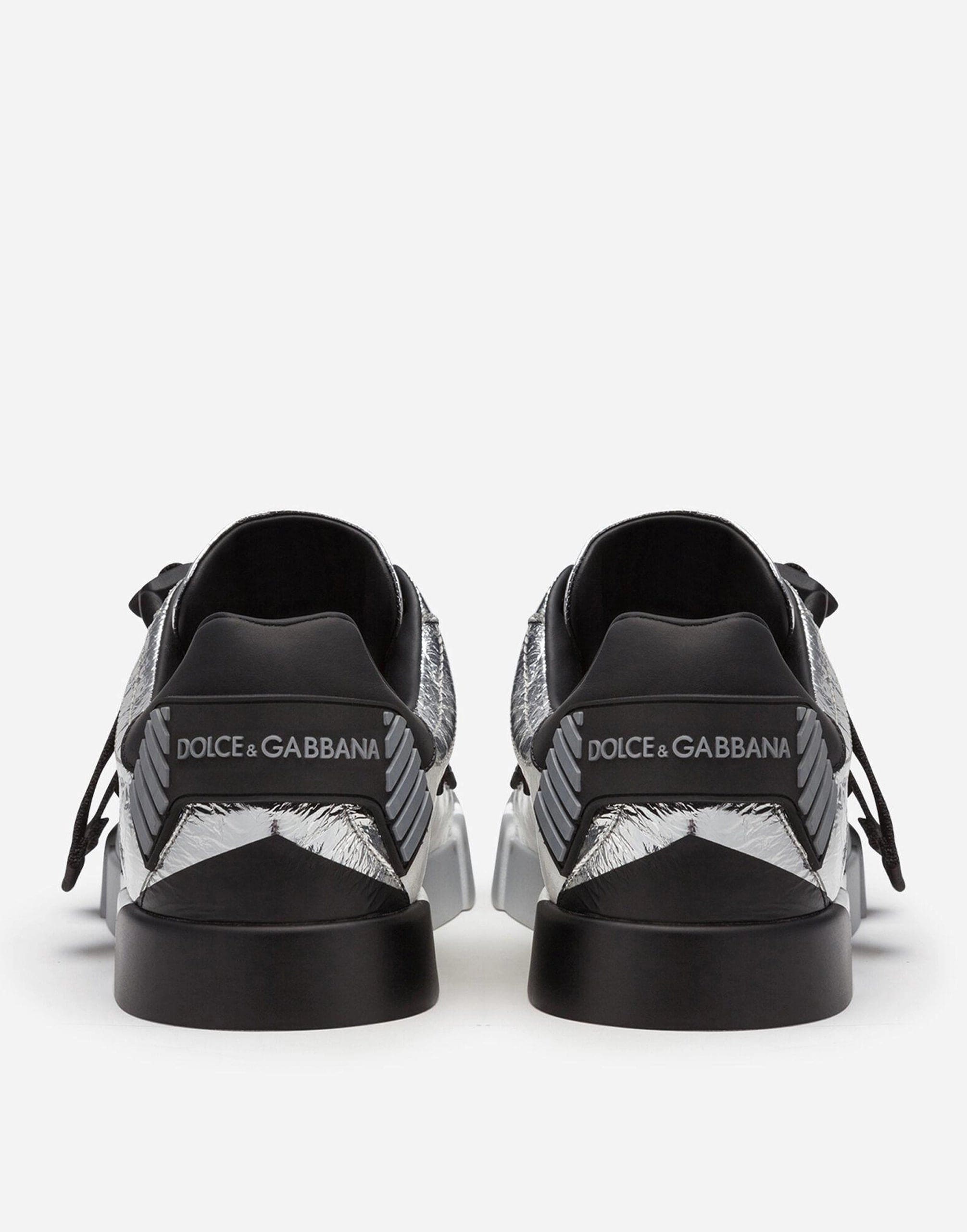 Dolce & Gabbana Laminated Portofino Sneakers