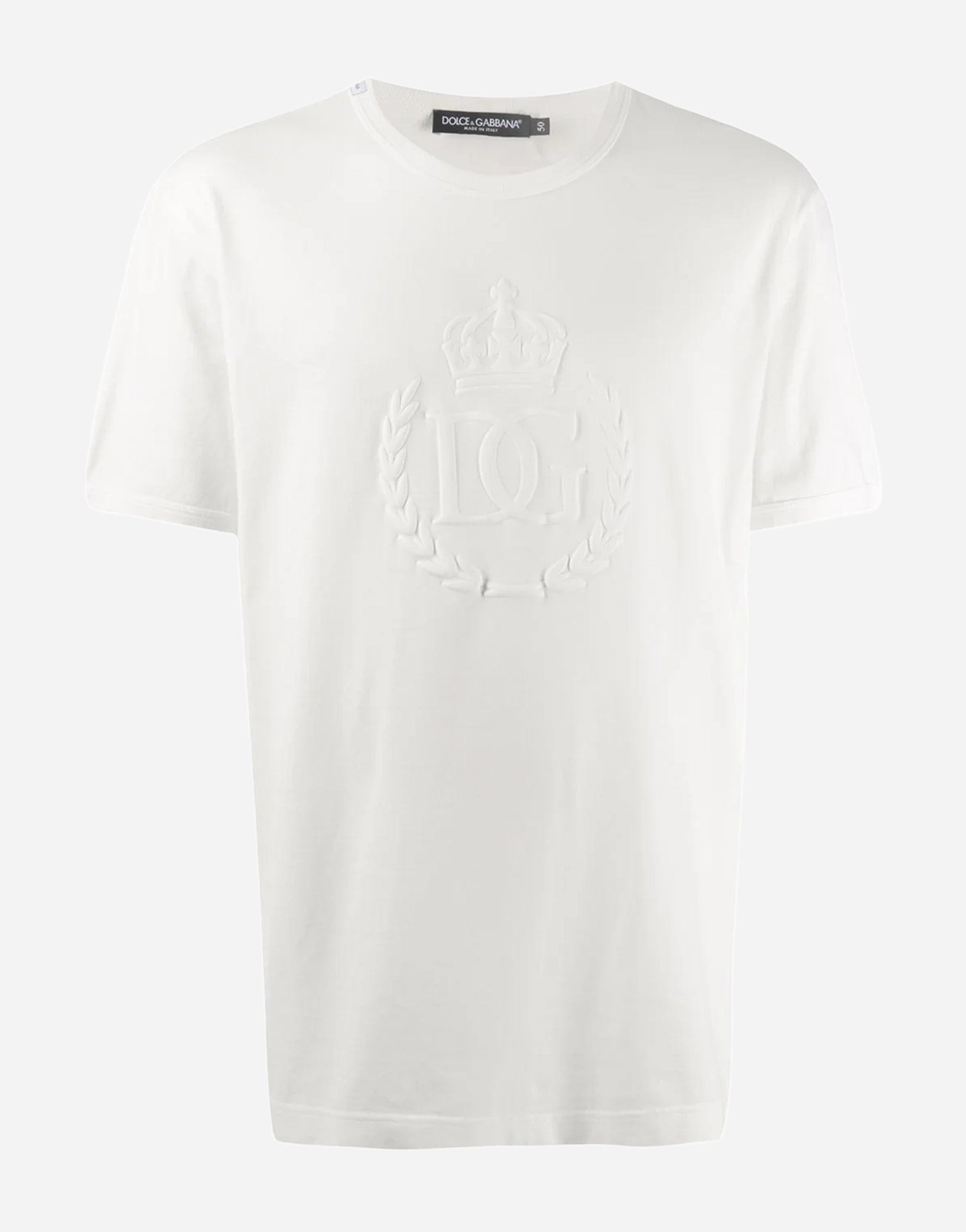 Dolce & Gabbana Large DG Crest Logo T-Shirt