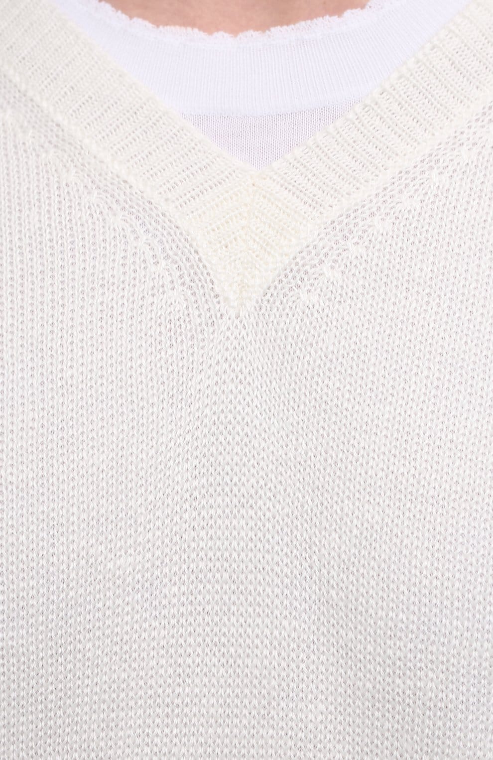 Dolce & Gabbana Dolce & Gabbana Layered V-Neck Knit Sweater