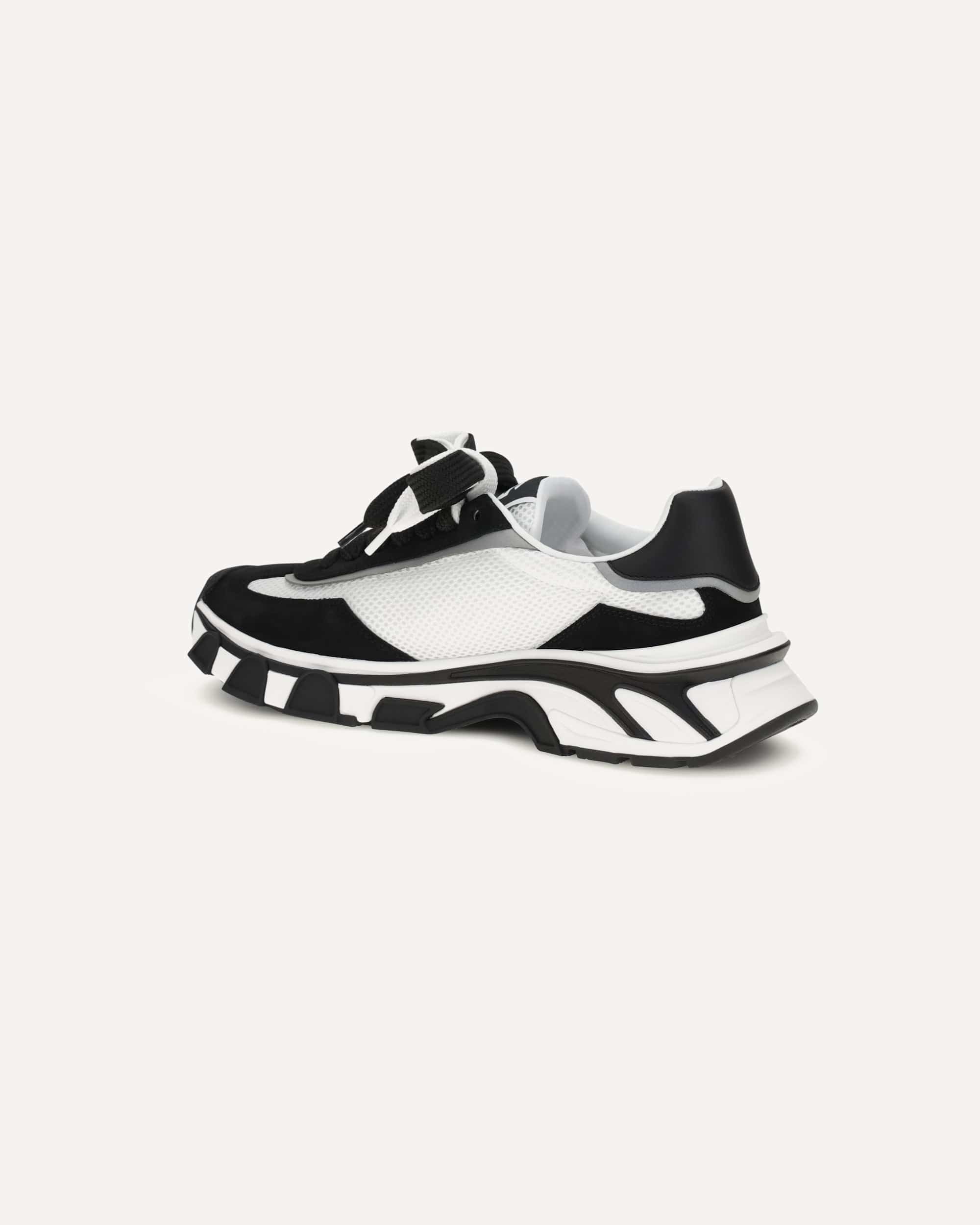 Dolce & Gabbana Leather And Mesh Dg Sneakers