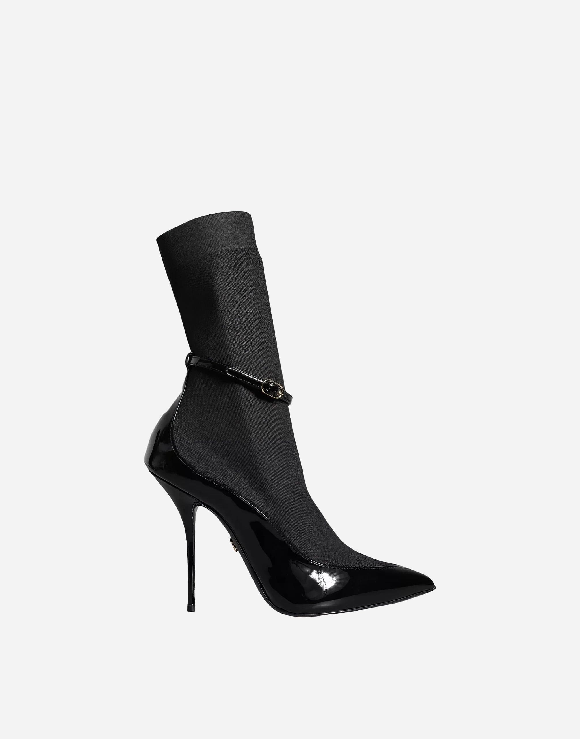 Dolce & Gabbana Leather Ankle Booties