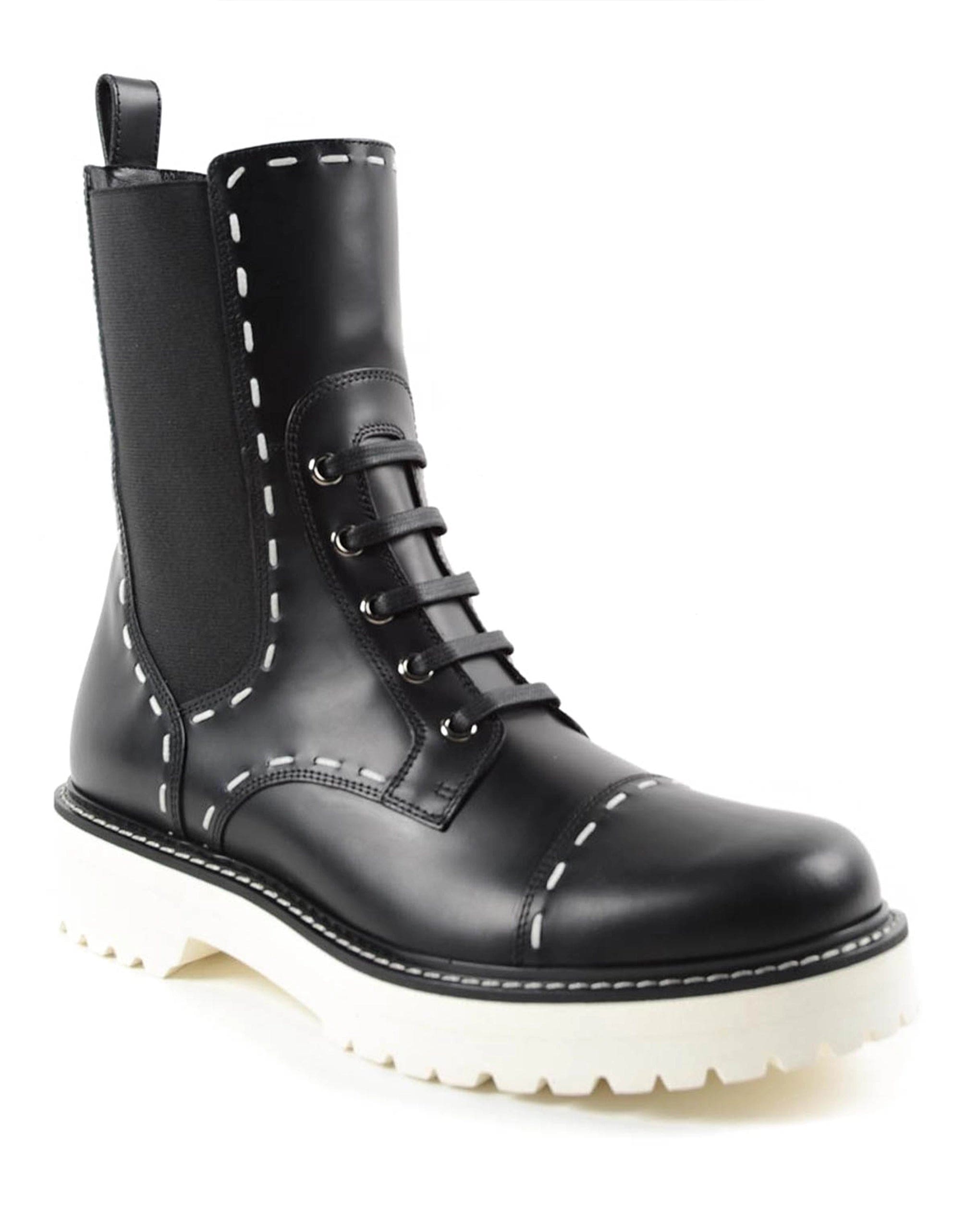 Dolce & Gabbana Leather Ankle Boots