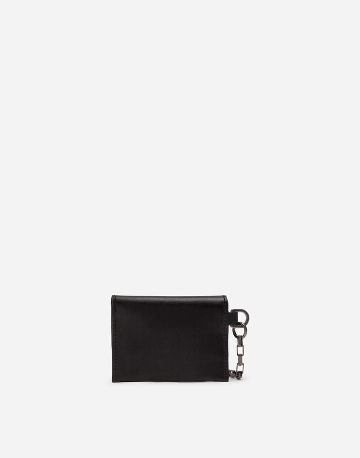 Dolce & Gabbana Leather Biker Cardholder