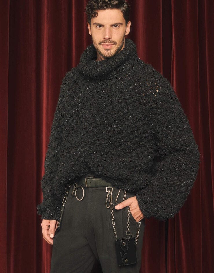 Dolce & Gabbana Leather Biker Cardholder