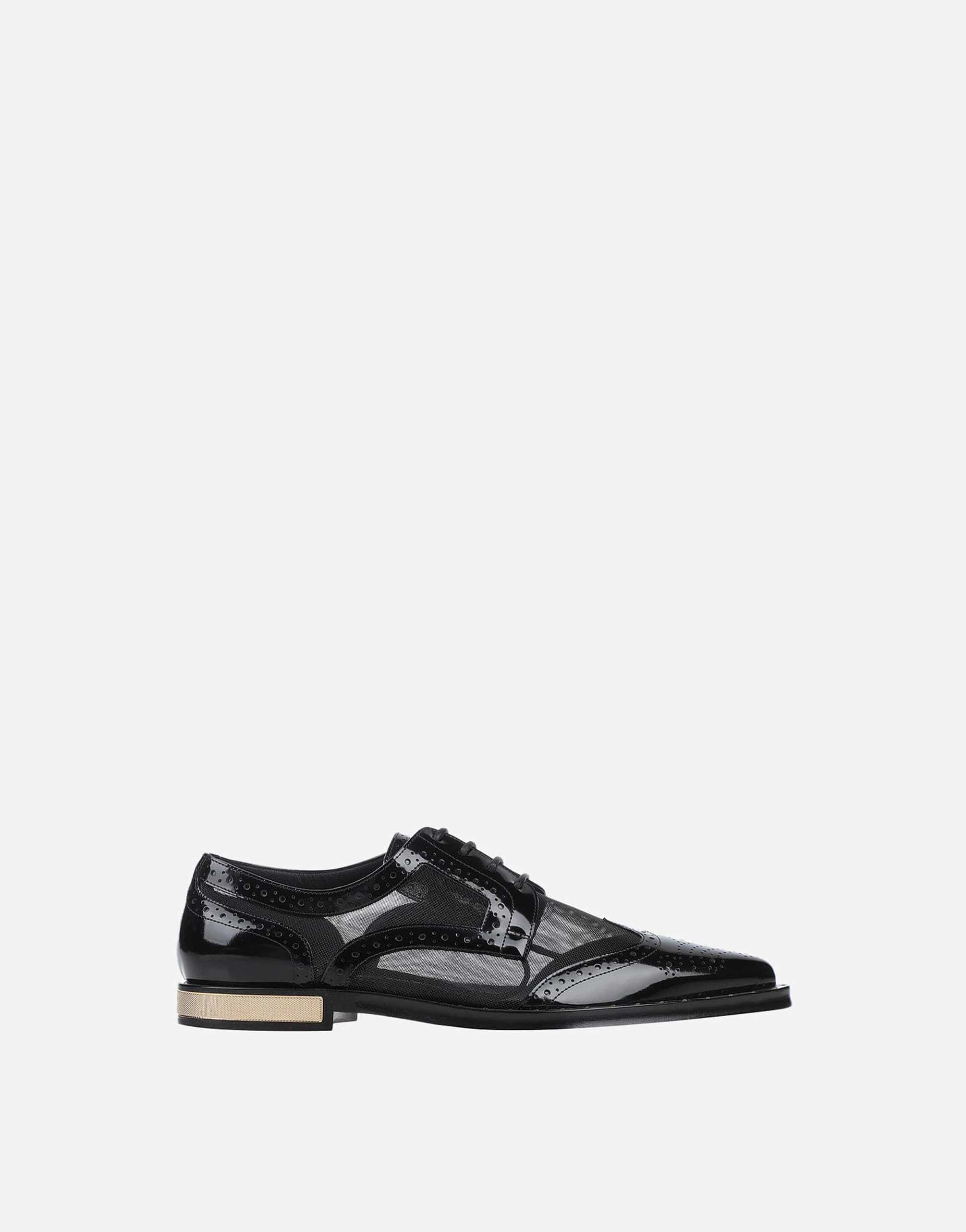 Dolce & Gabbana Leather Brogue Lace-Up Shoes