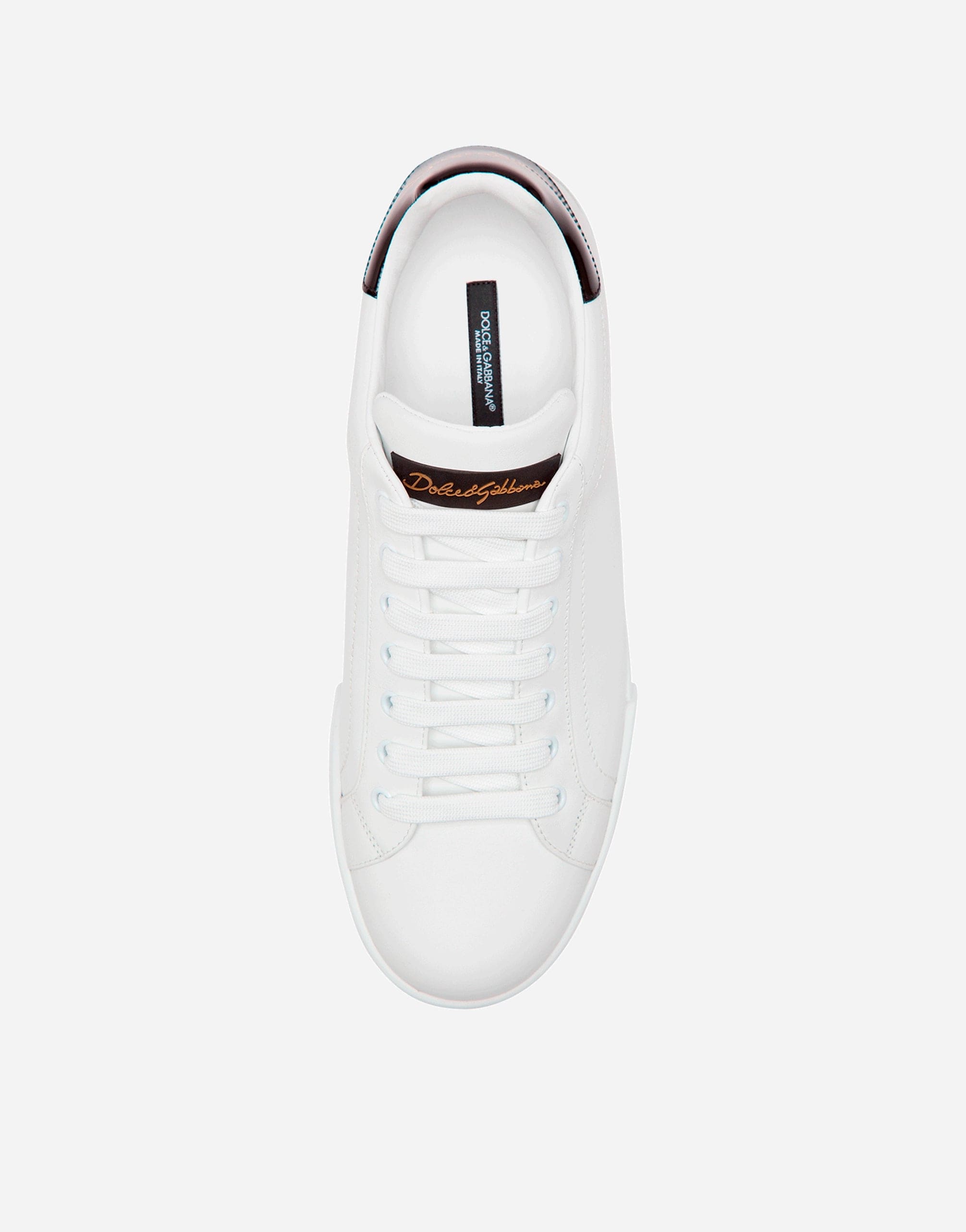 Dolce & Gabbana Leather Classic Low-Top Sneakers