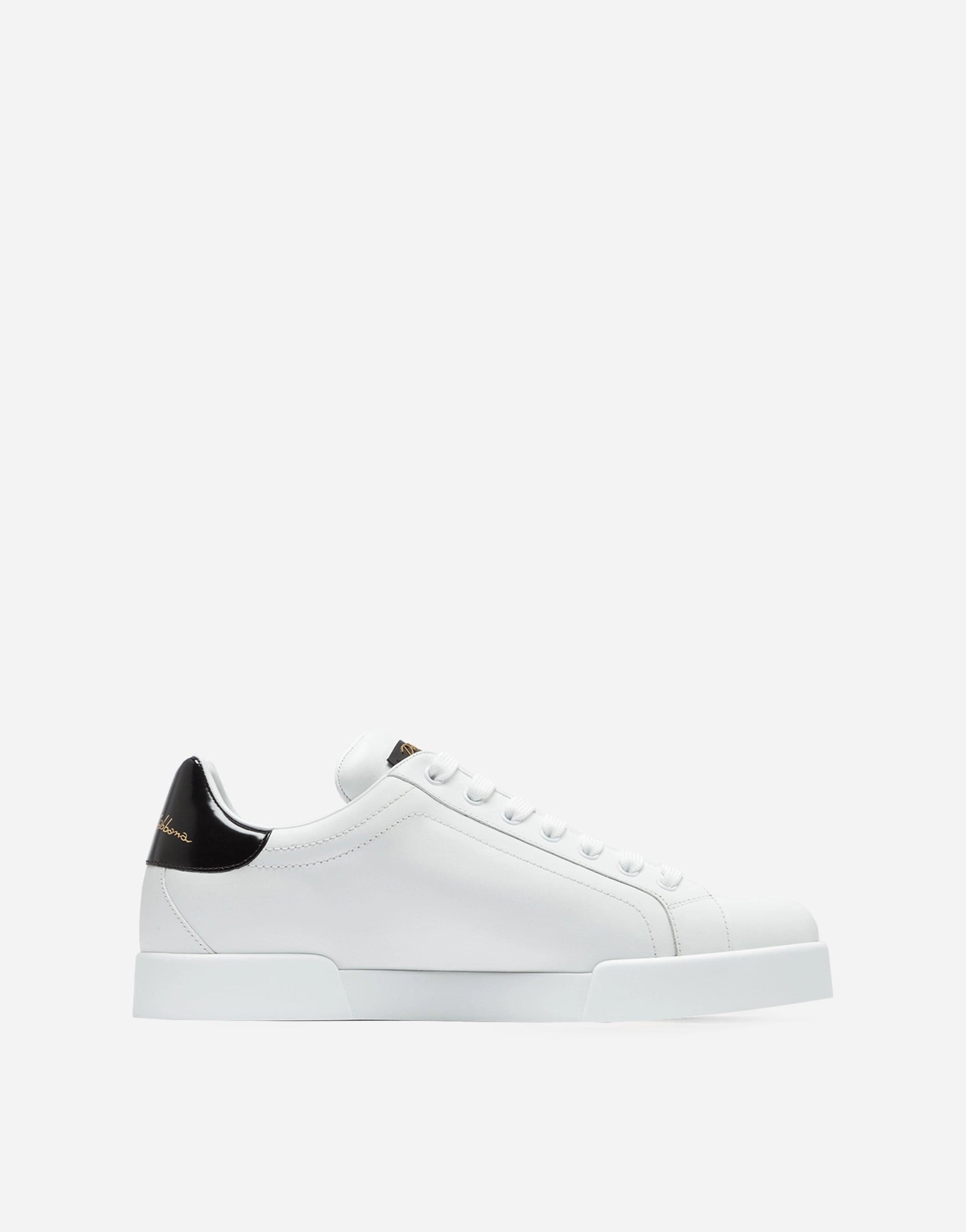 Dolce & Gabbana Leather Classic Low-Top Sneakers