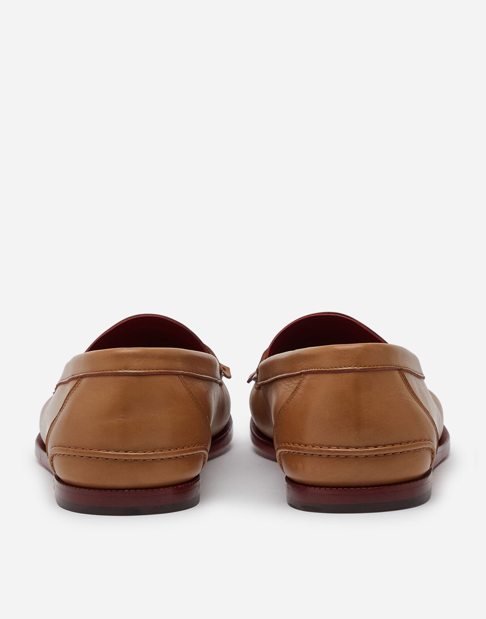 DOLCE & GABBANA レザーモカシン Dolce & Gabbana レザーDGモカシン | Sendegaro JP