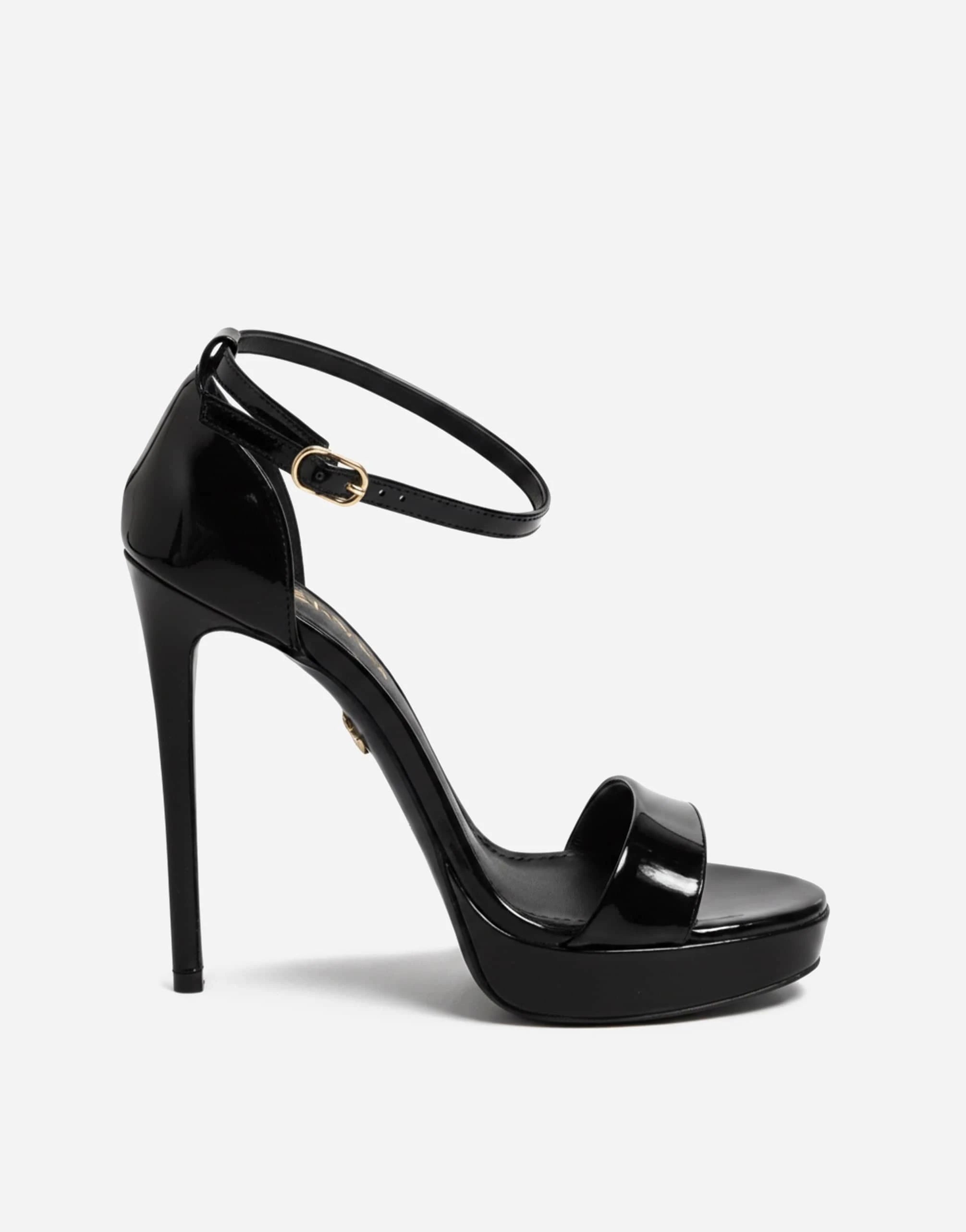 Dolce & Gabbana Leather Platform Keira Sandals