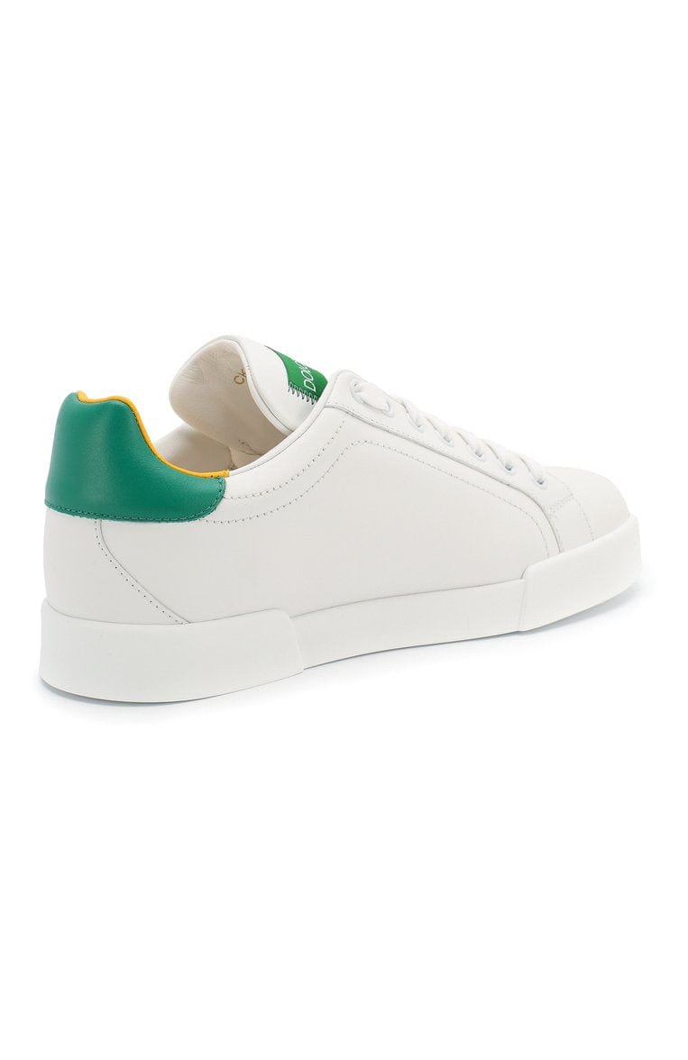 Dolce & Gabbana Leather Portofino Love Sneakers