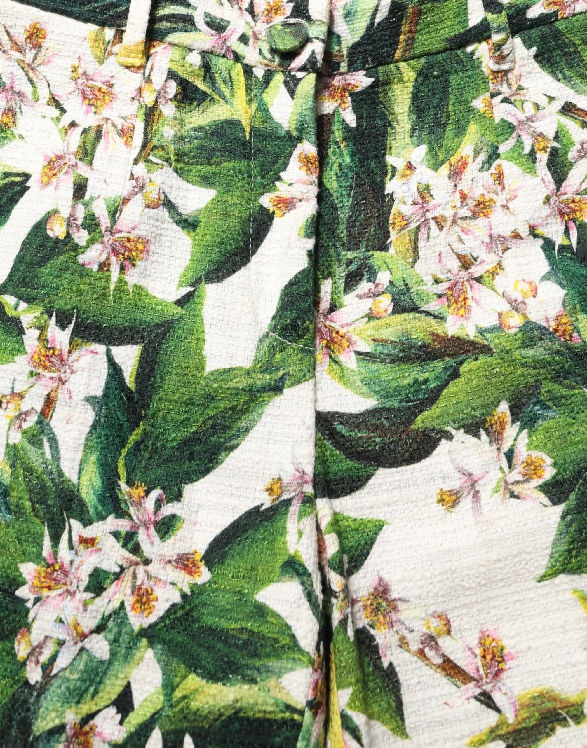 Брюки прямого кроя Dolce & Gabbana Lemon Blossom