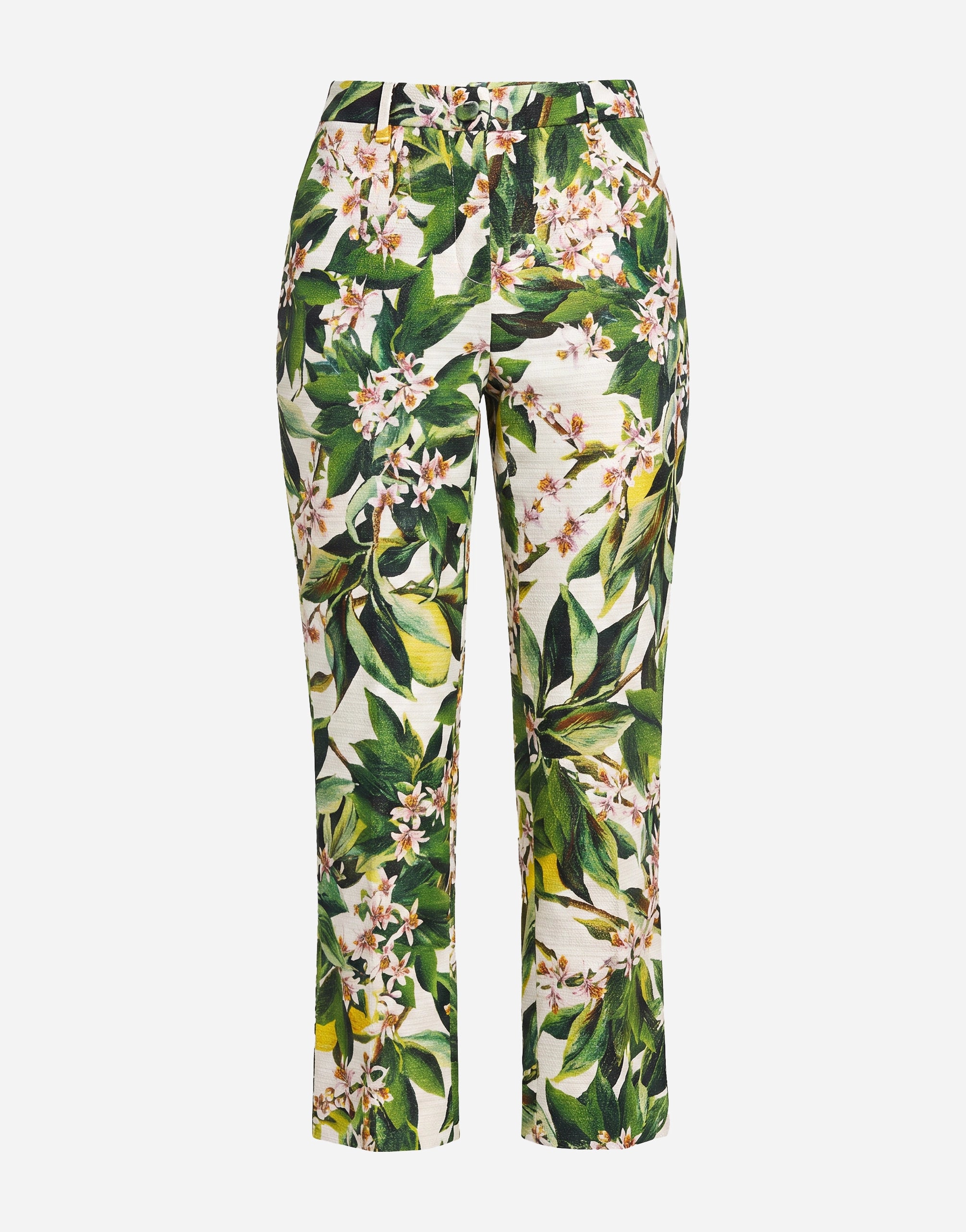 Брюки прямого кроя Dolce & Gabbana Lemon Blossom
