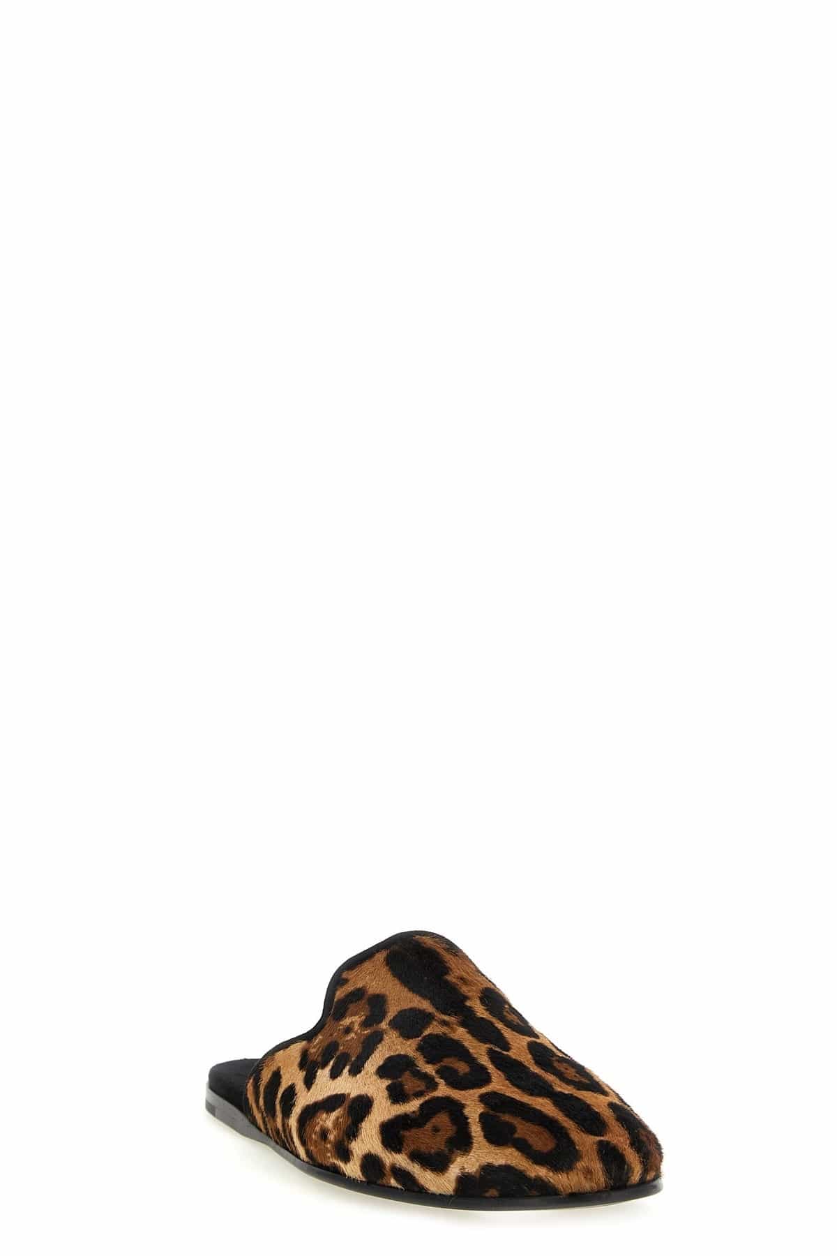 Dolce & Gabbana Dolce & Gabbana Leo Print Young Pope Slipper