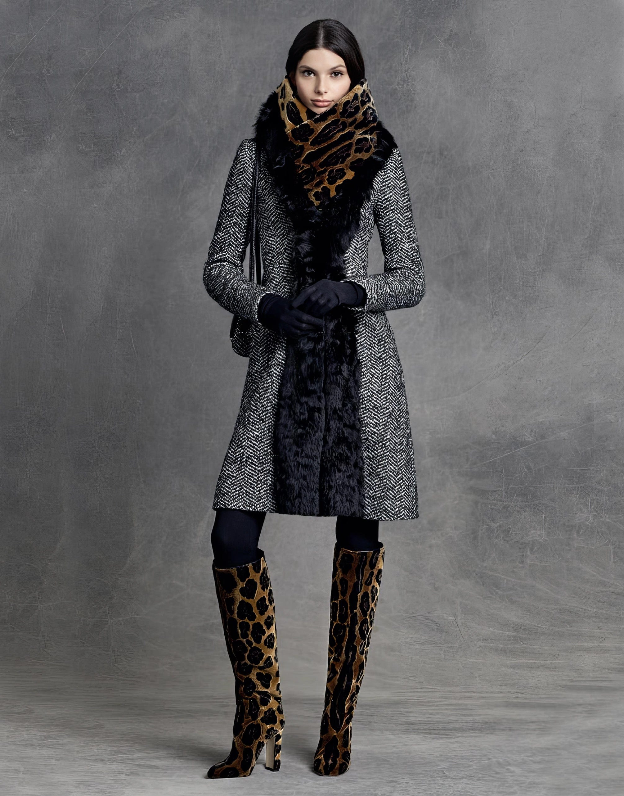 Dolce & Gabbana Leopard Booties