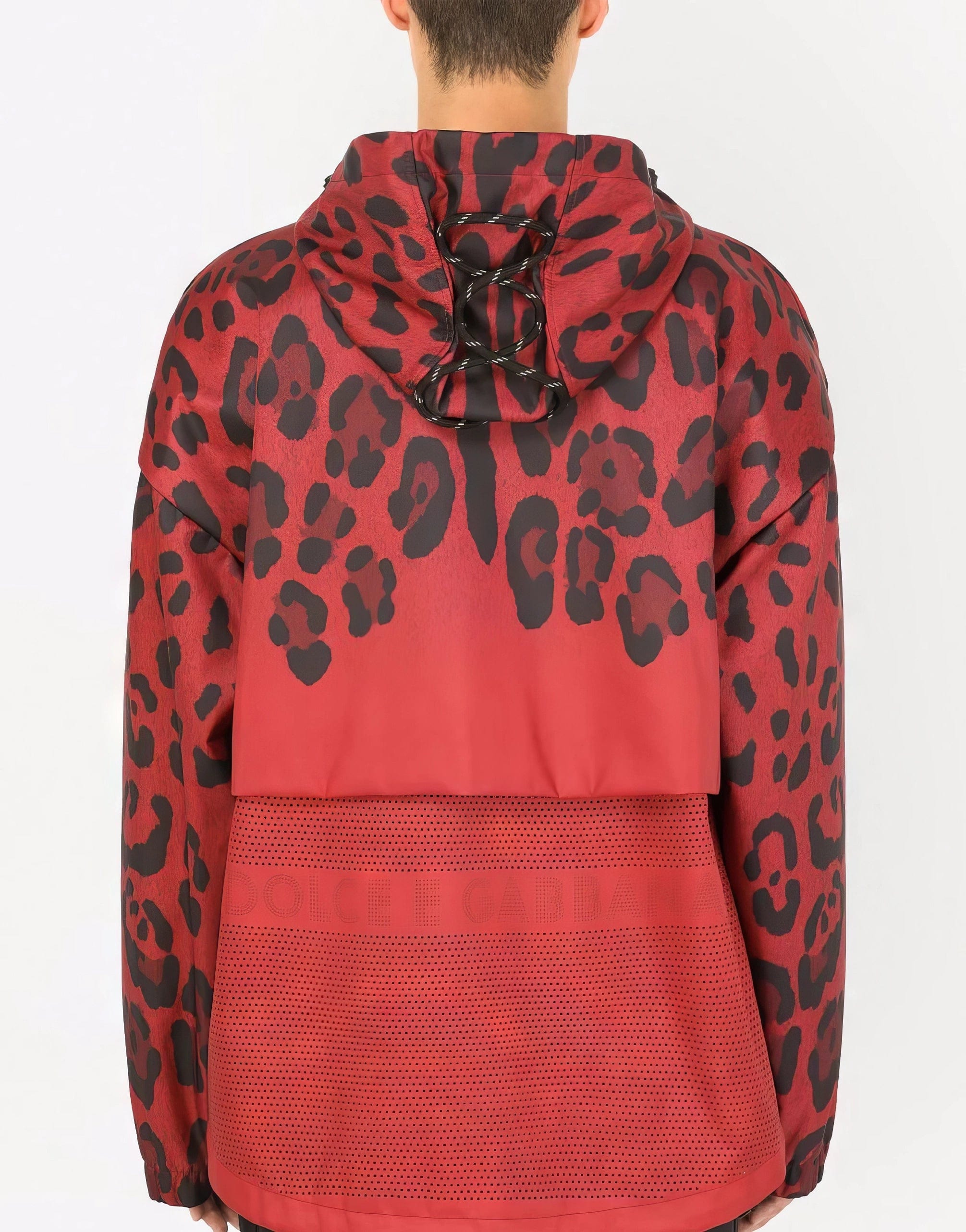 Dolce & Gabbana Leopard-Print Hooded Jacket