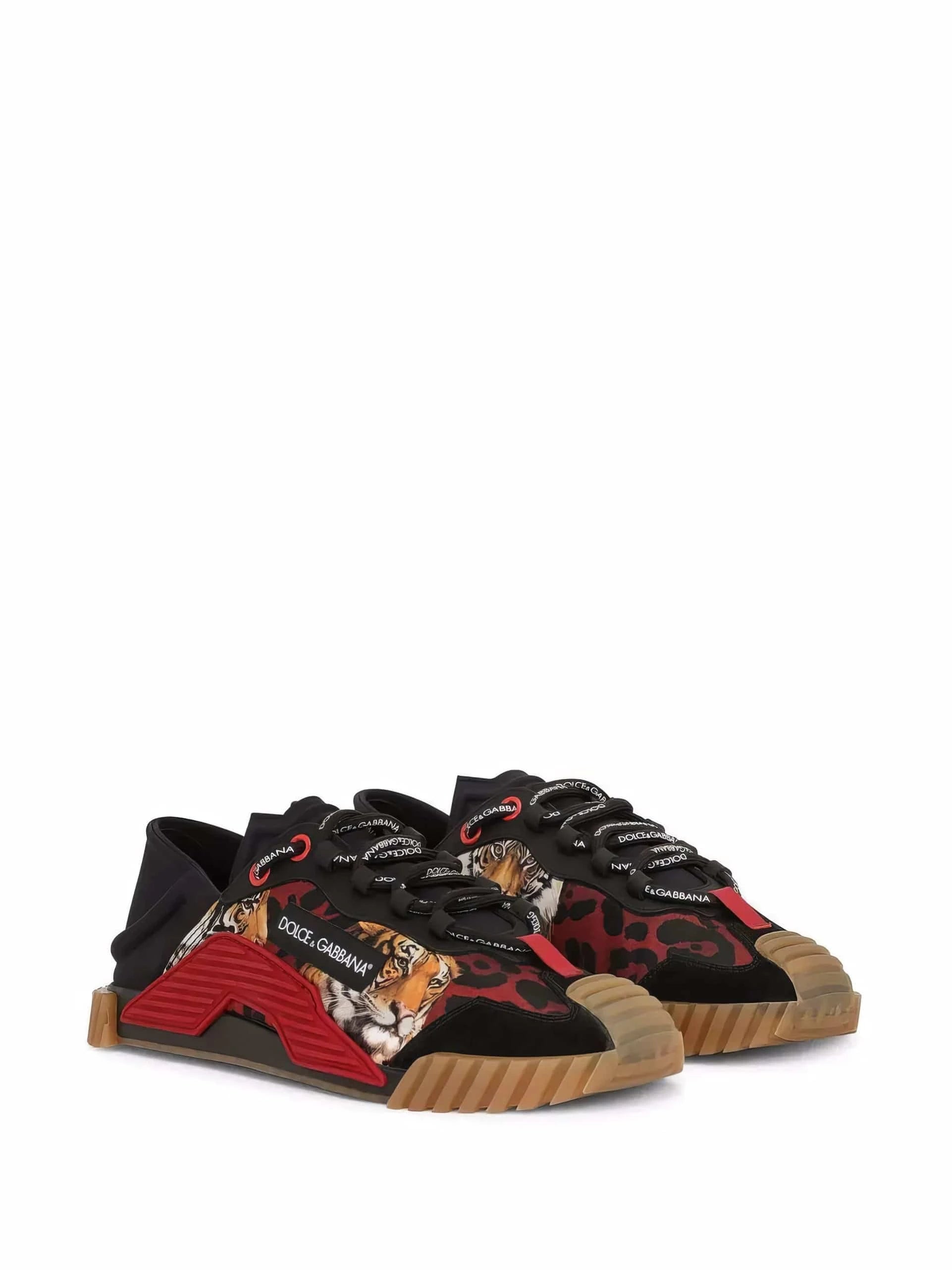 Dolce & Gabbana Leopard-Print NS1 Sneakers