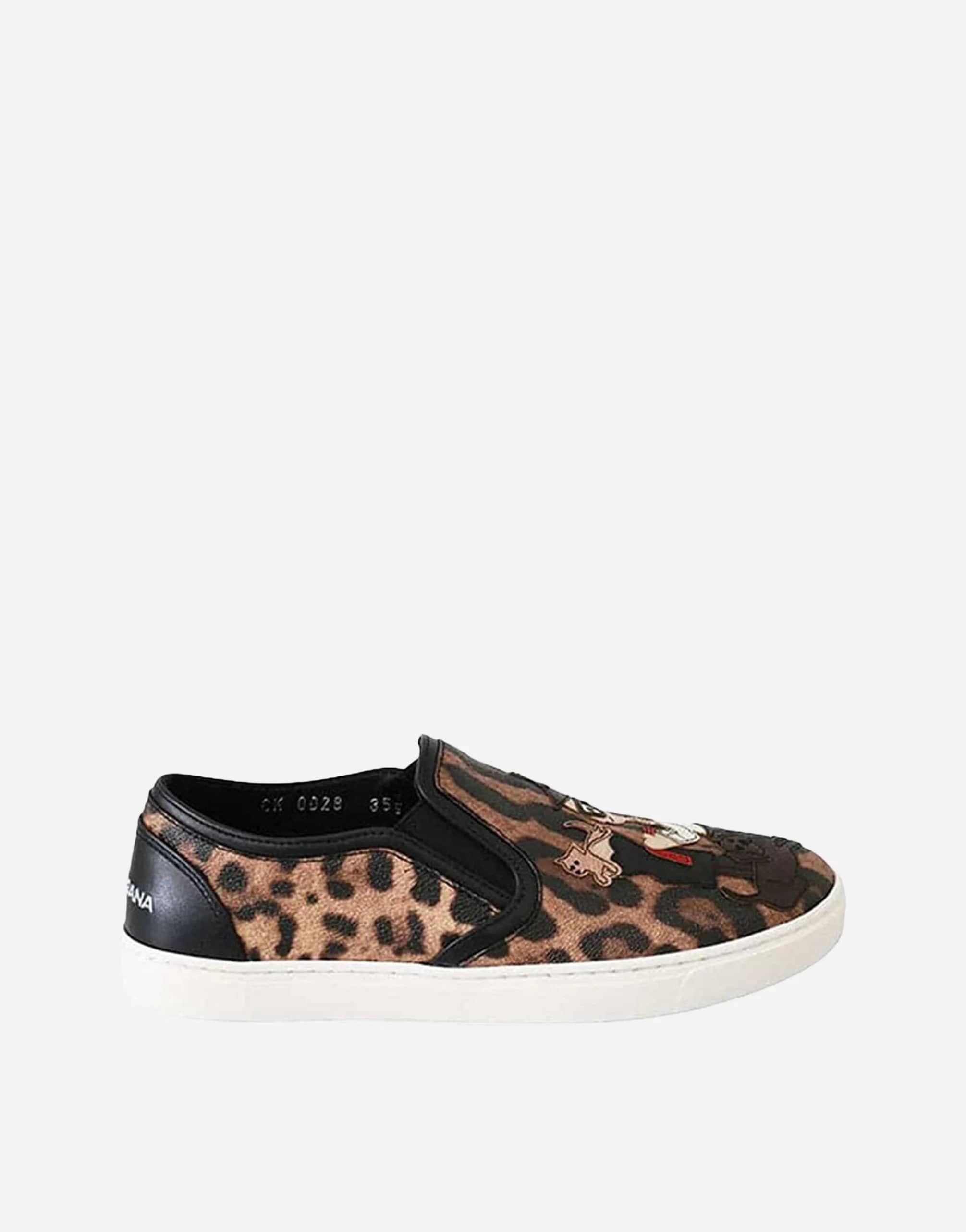 Dolce & Gabbana Leopard-Print Sneakers